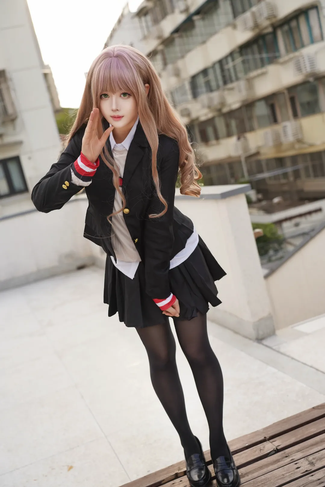 【南梦芽cos】有点呆但又带着清冷气质的校园风写真 - 第 2 张