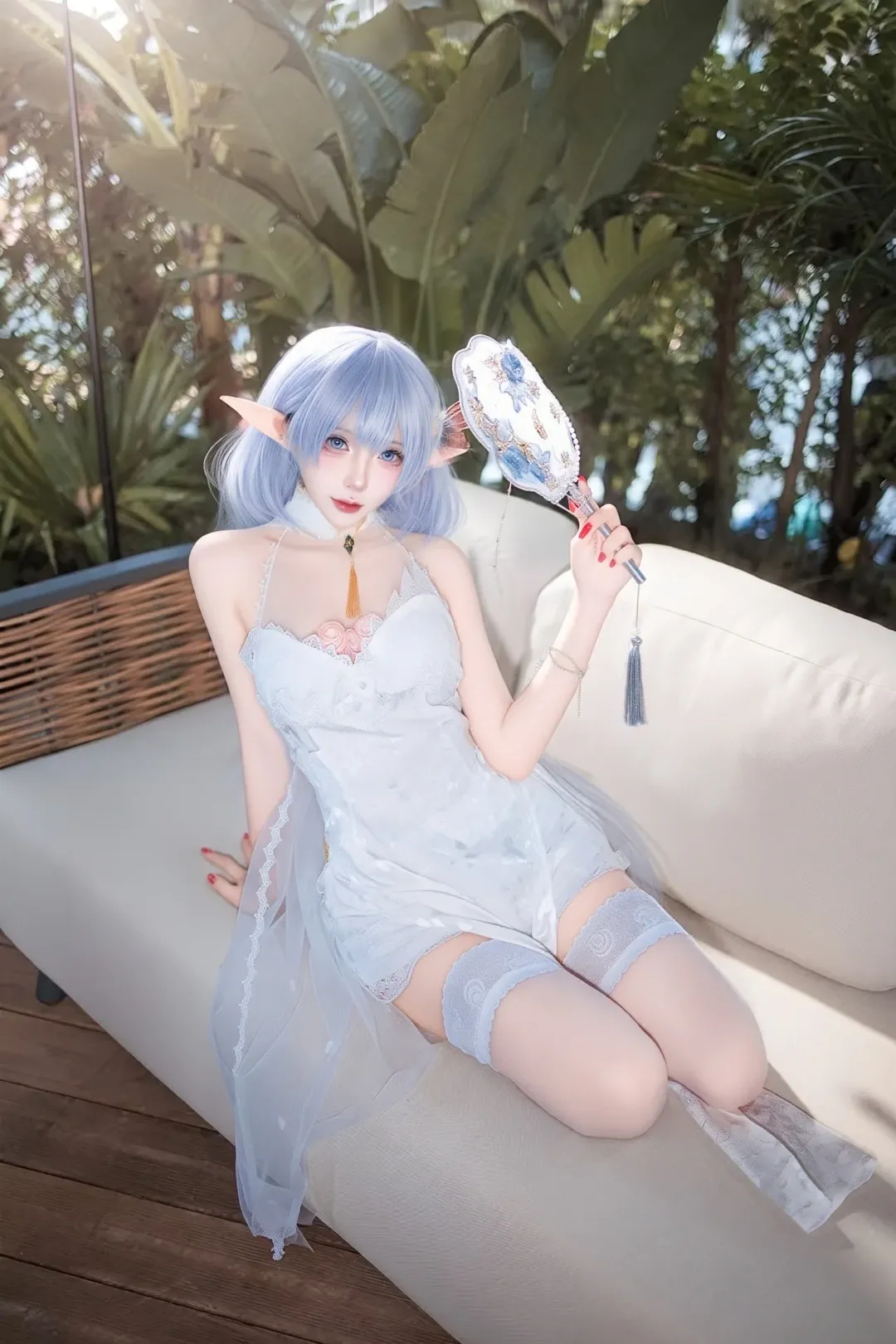【阿尔比恩cos】碧蓝航线里的精灵少女 - 第 2 张