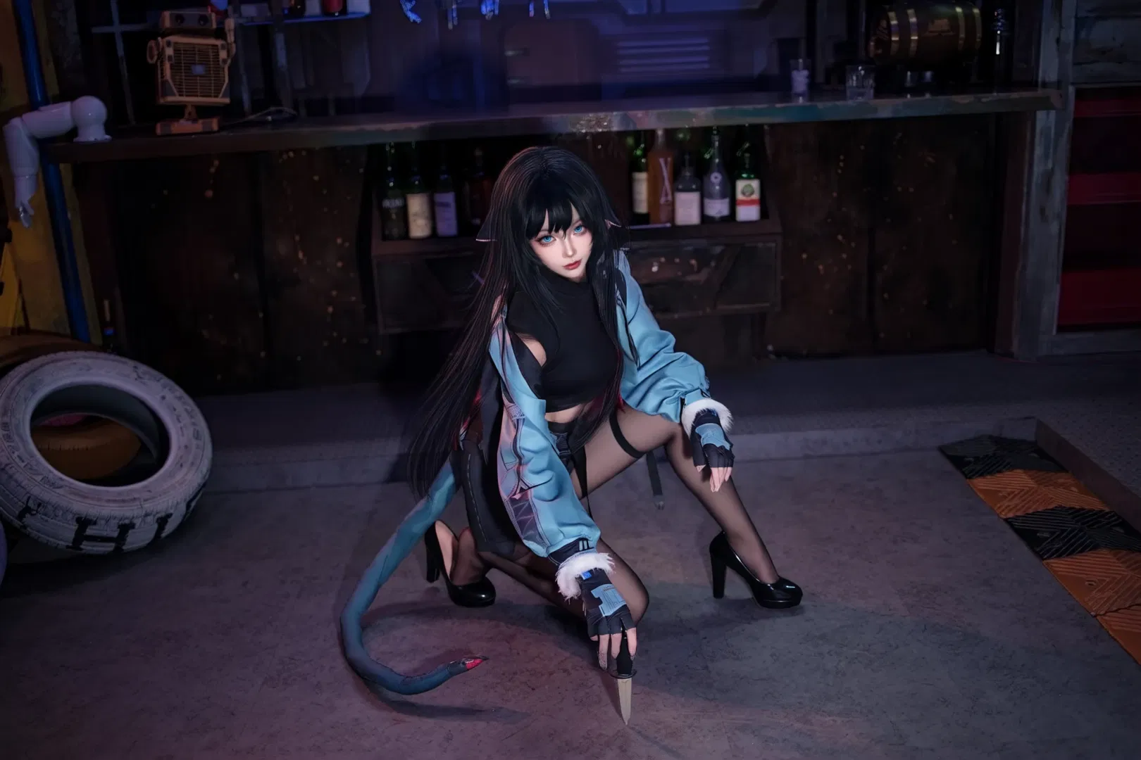 【簡杜cos】絕區零的賽博朋克風戰鬥少女 - 第 4 張
