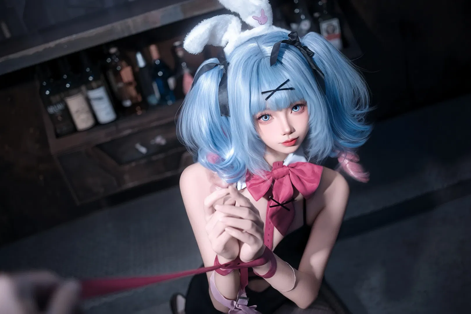 【初音cos】兔子洞裡的暗黑兔女郎 - 第 5 張