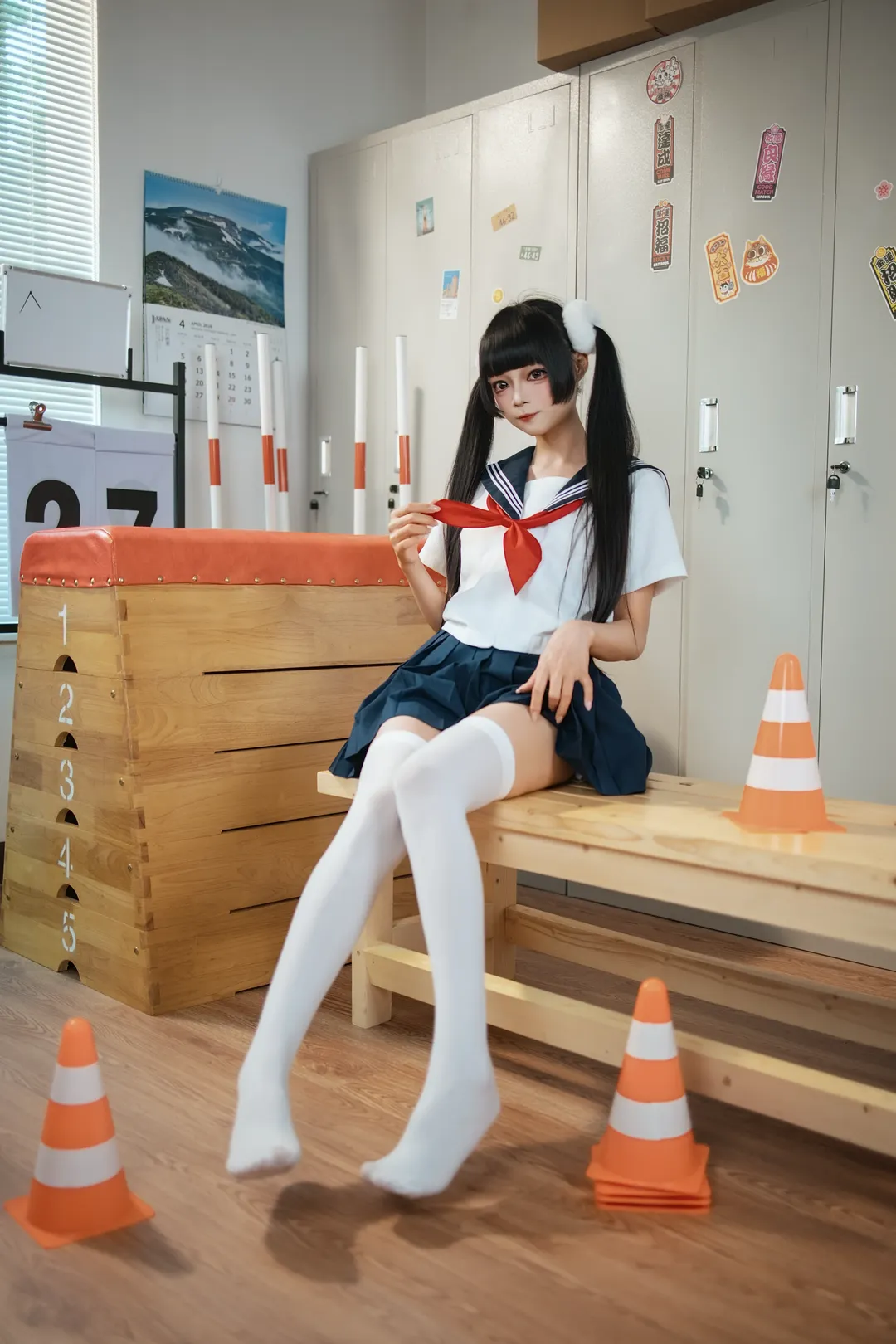 体育室JK制服拍摄记录 - 第 1 张
