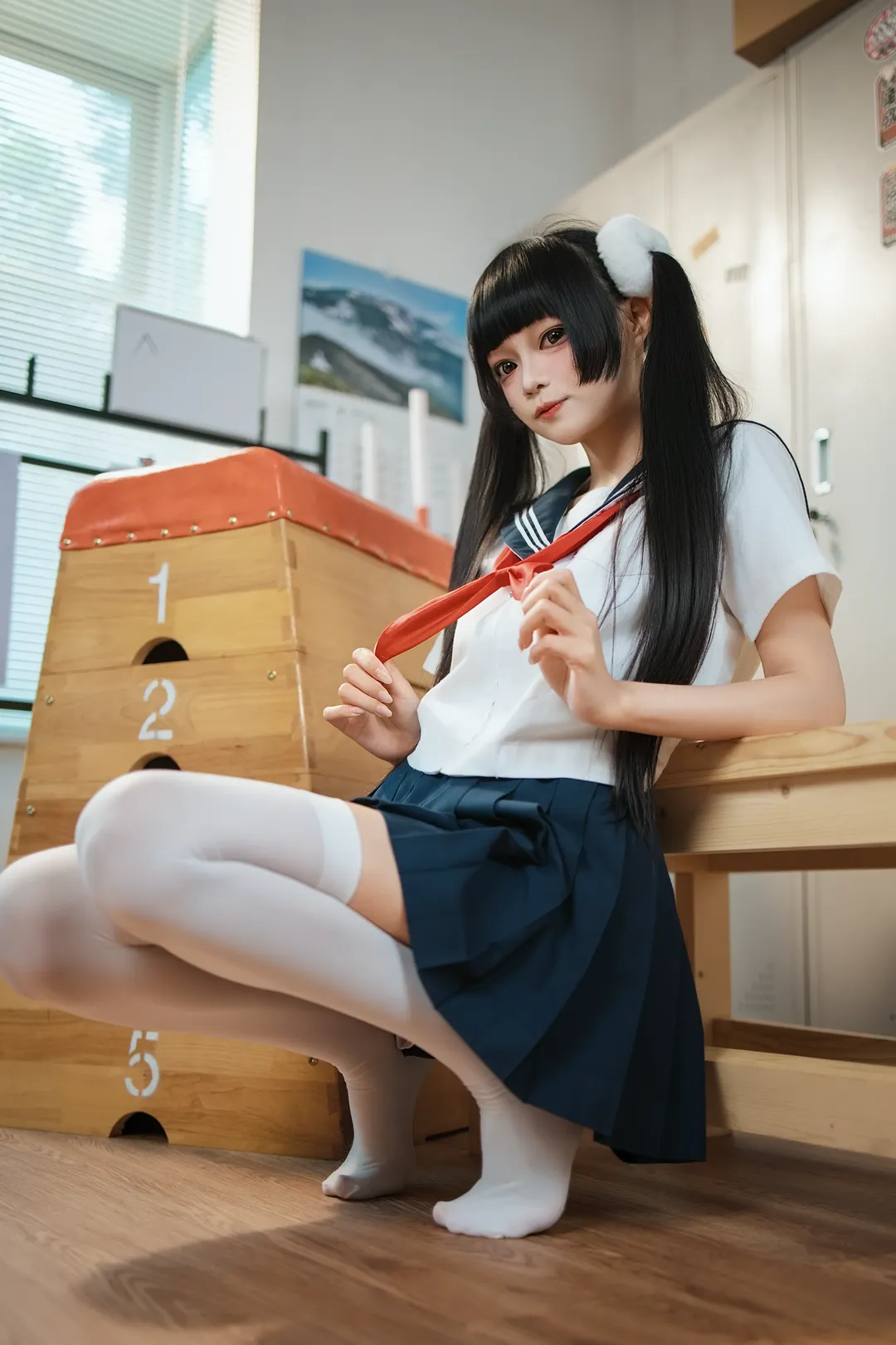 体育室JK制服拍摄记录 - 第 4 张