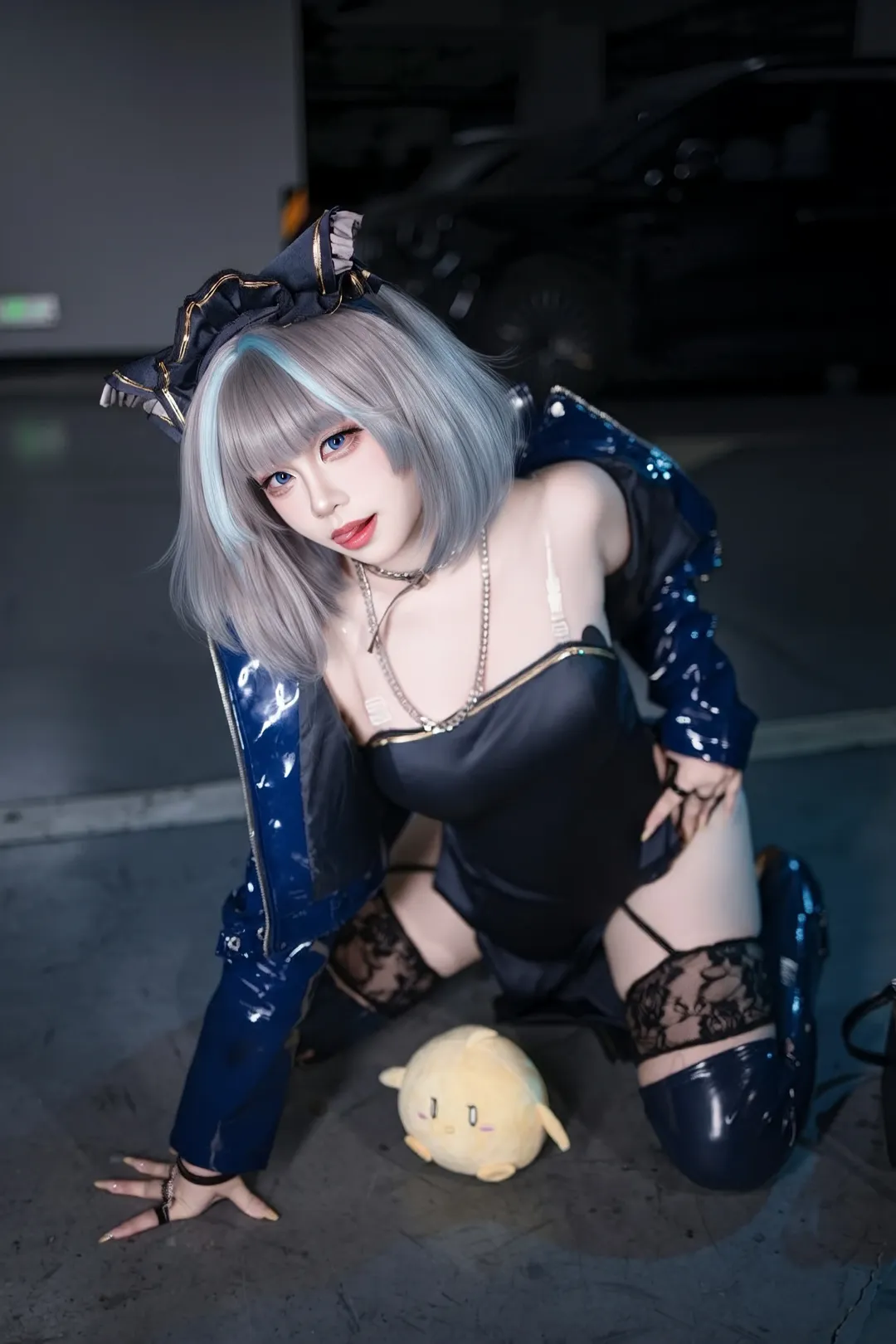 【柴郡cos】碧蓝航线柴郡的地下车库夜拍 - 第 2 张