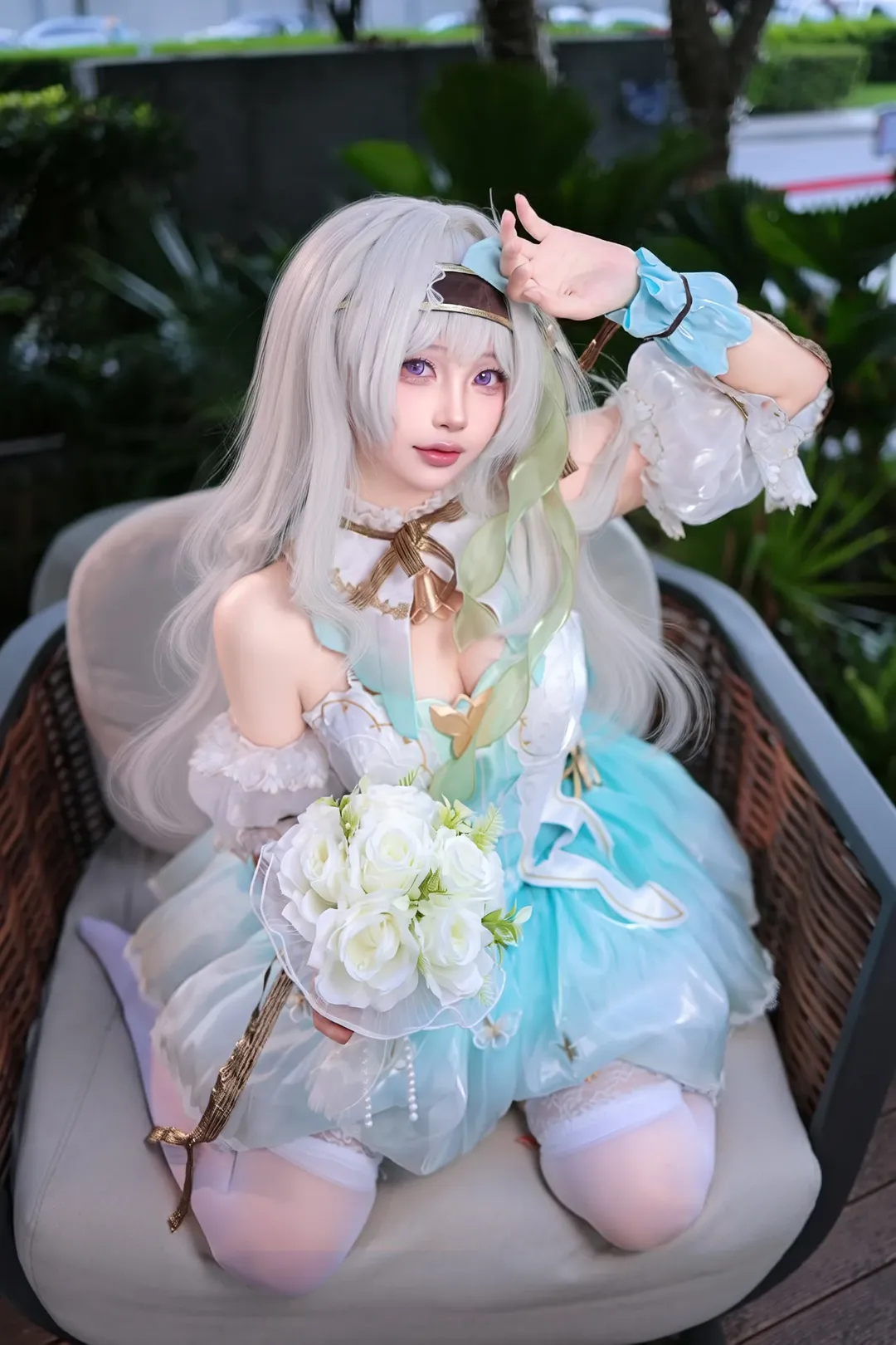 【流萤cos】崩坏星穹铁道花嫁造型拍摄记录 - 第 2 张