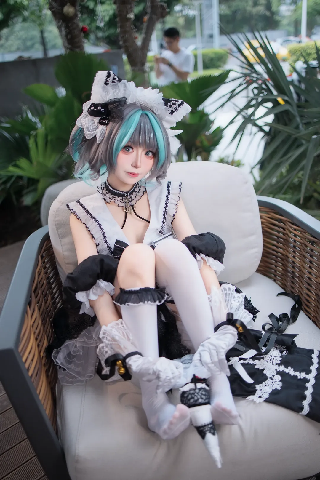 【柴郡cos】碧藍航線貓貓女僕的戶外拍攝記錄 - 第 1 張