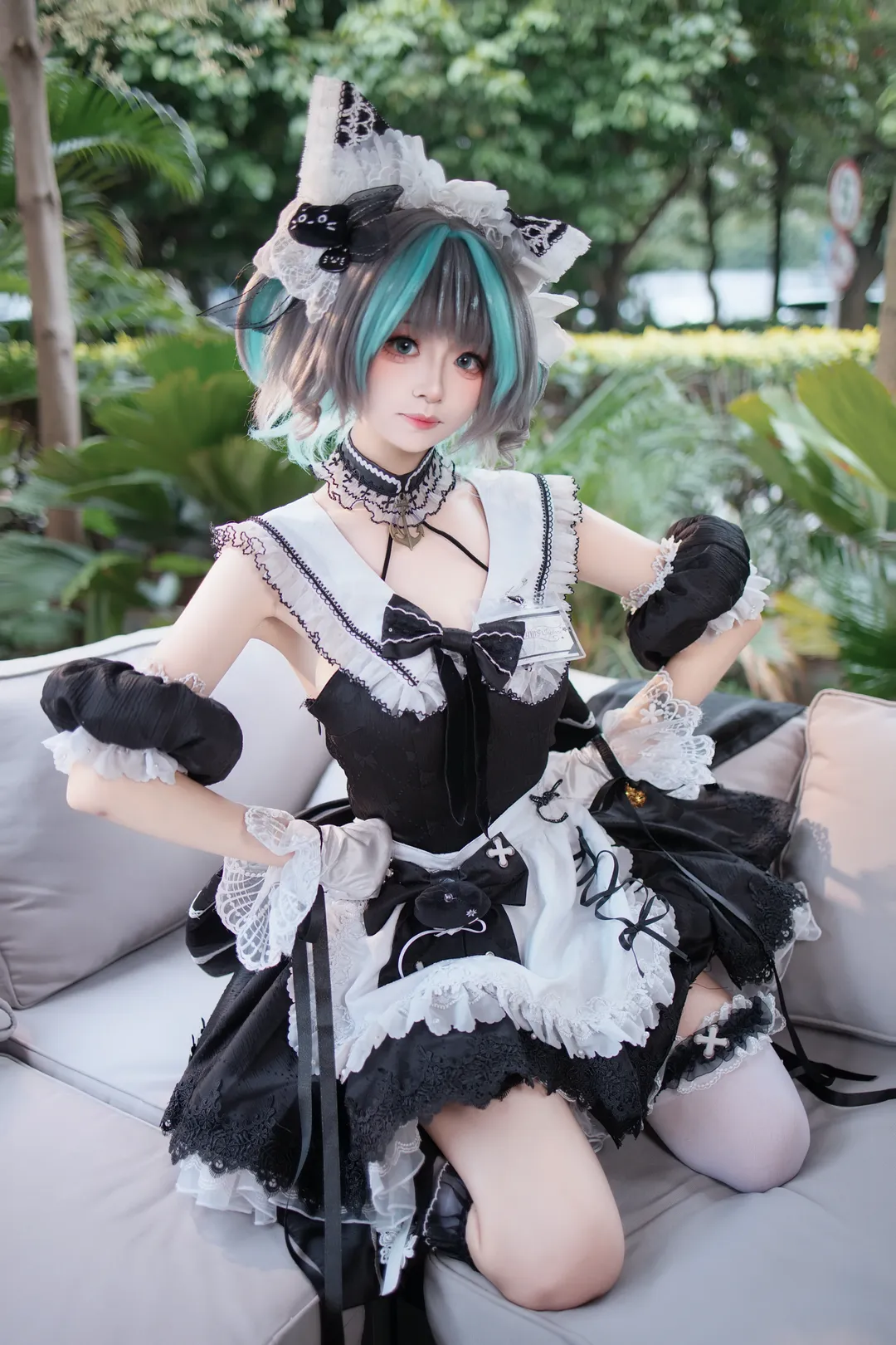【柴郡cos】碧藍航線貓貓女僕的戶外拍攝記錄 - 第 2 張