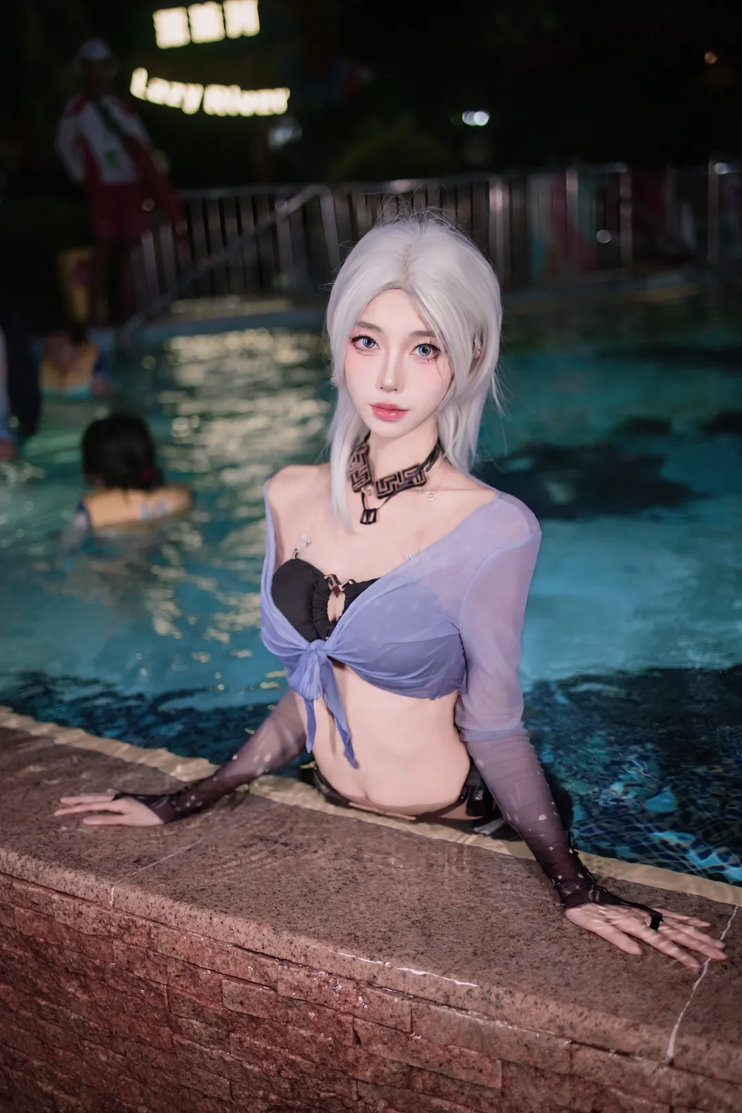【魏轻cos】长隆玩水圈夏日限定，DNF魏轻清凉出镜 - 第 3 张
