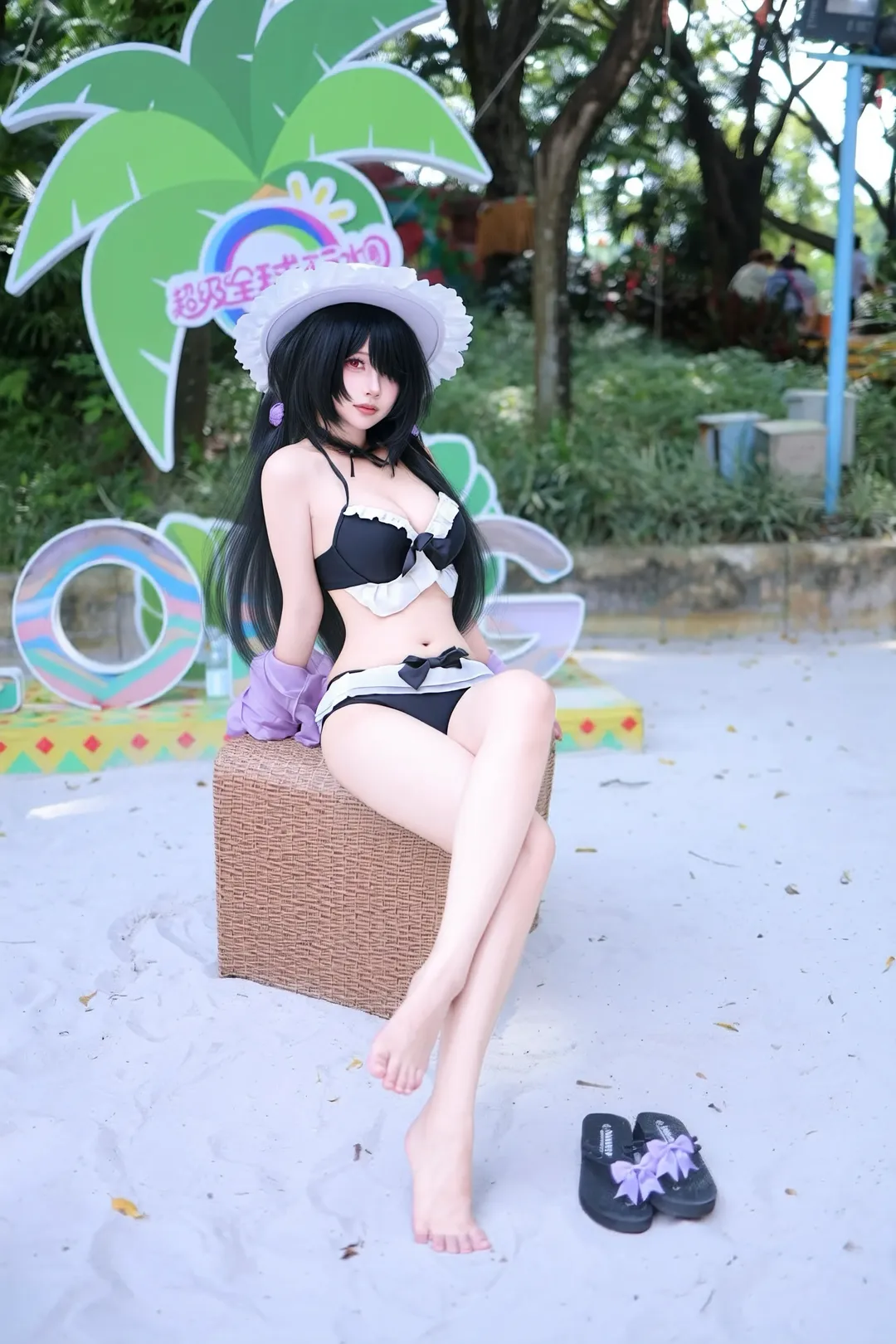 【时崎狂三cos】约会大作战的夏日沙滩泳装企划 - 第 4 张
