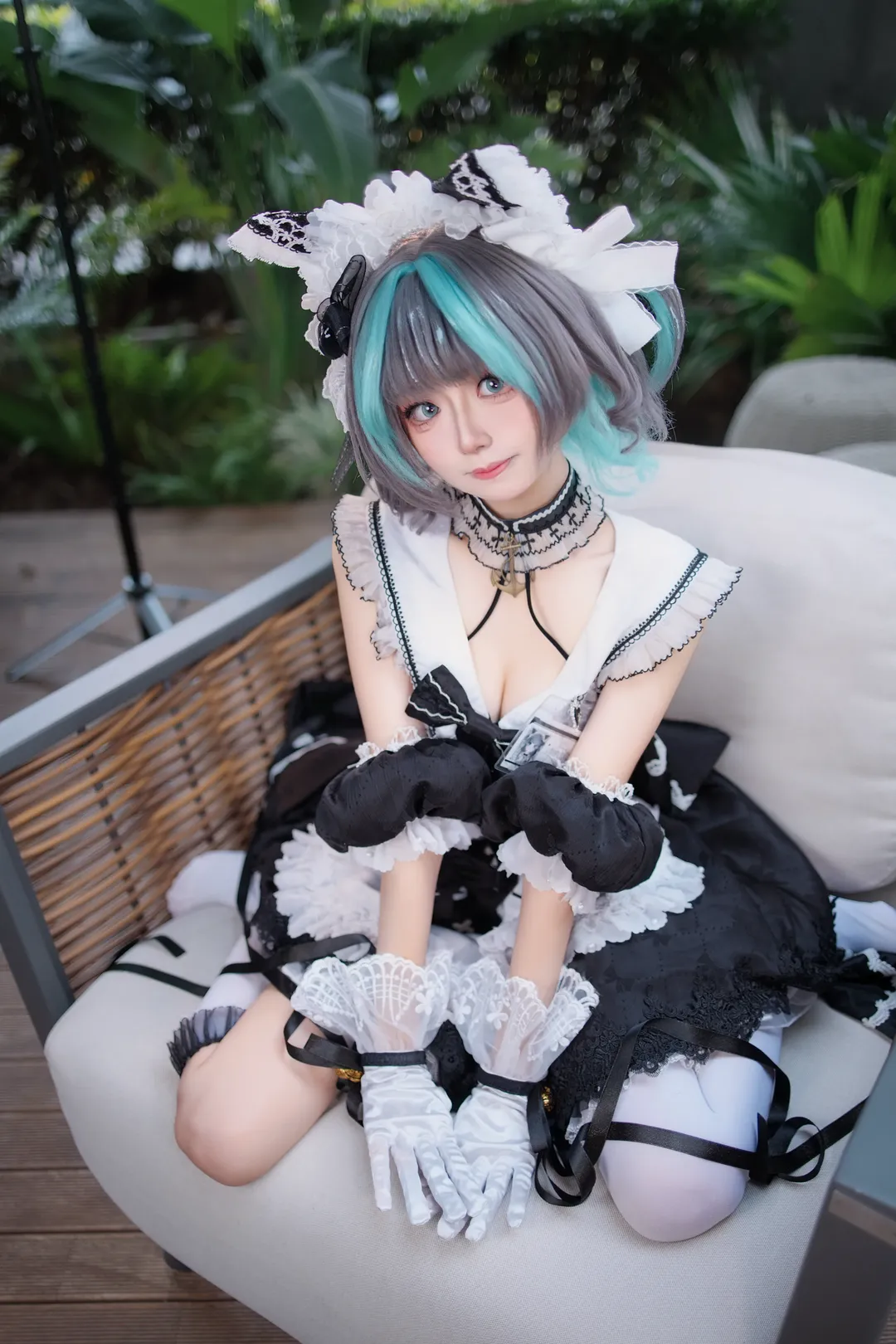【柴郡cos】碧蓝航线柴郡女仆装外景记录 - 第 1 张
