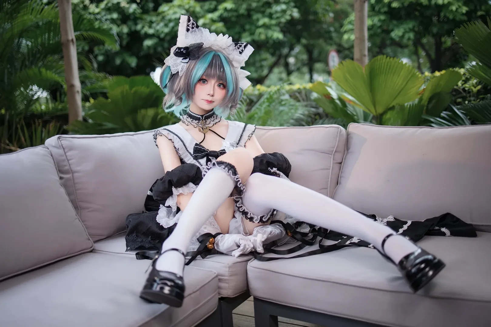【柴郡cos】碧蓝航线柴郡女仆装外景记录 - 第 3 张