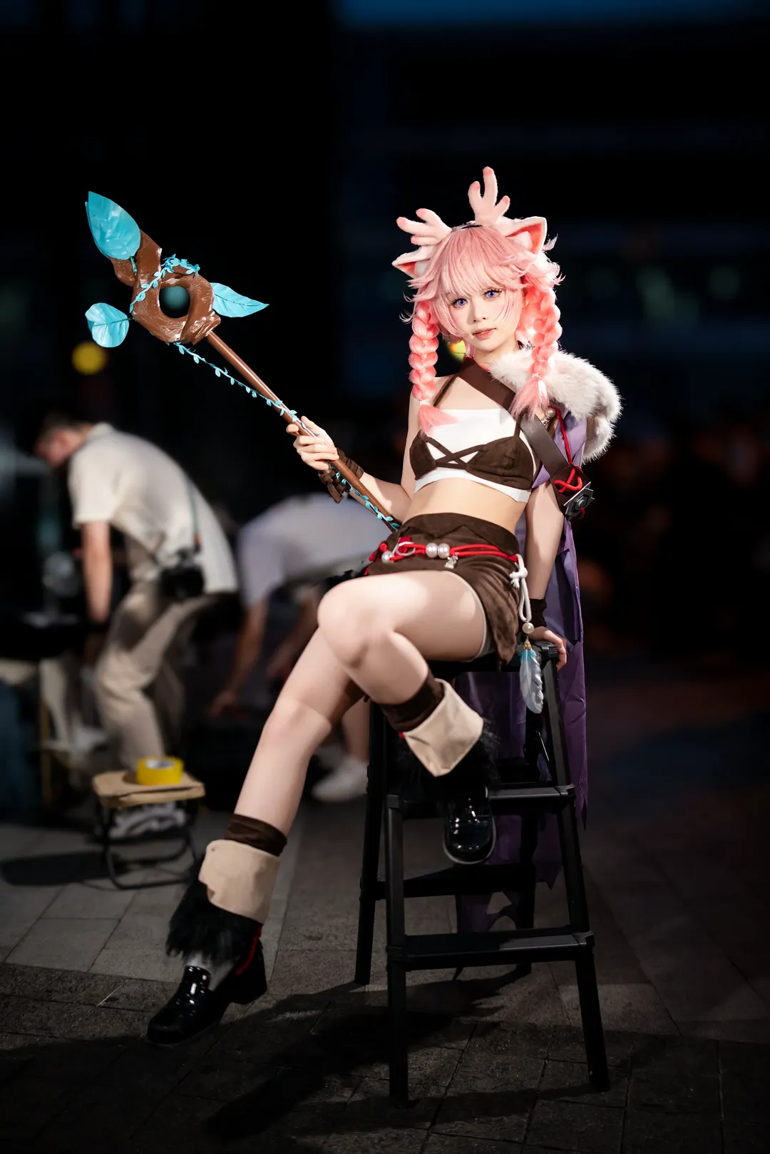 【瑤cos】王者榮耀裡的靈動小鹿少女 - 第 1 張