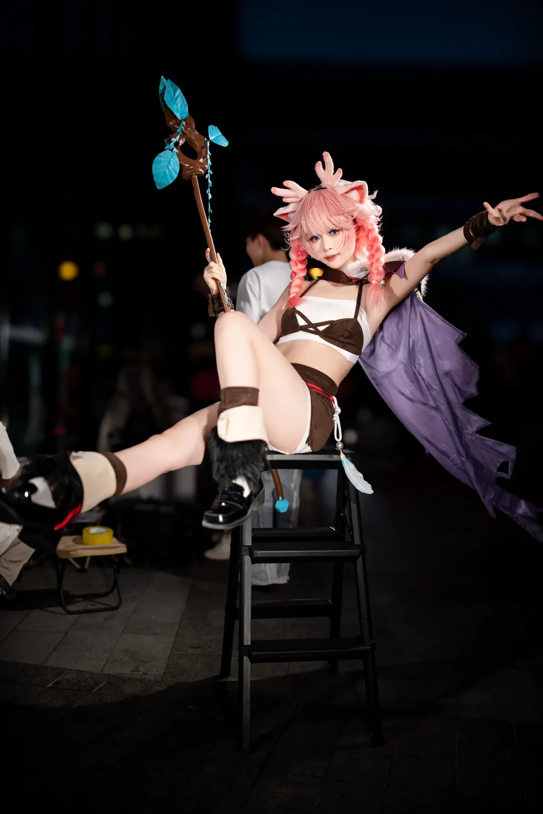 【瑤cos】王者榮耀裡的靈動小鹿少女 - 第 2 張