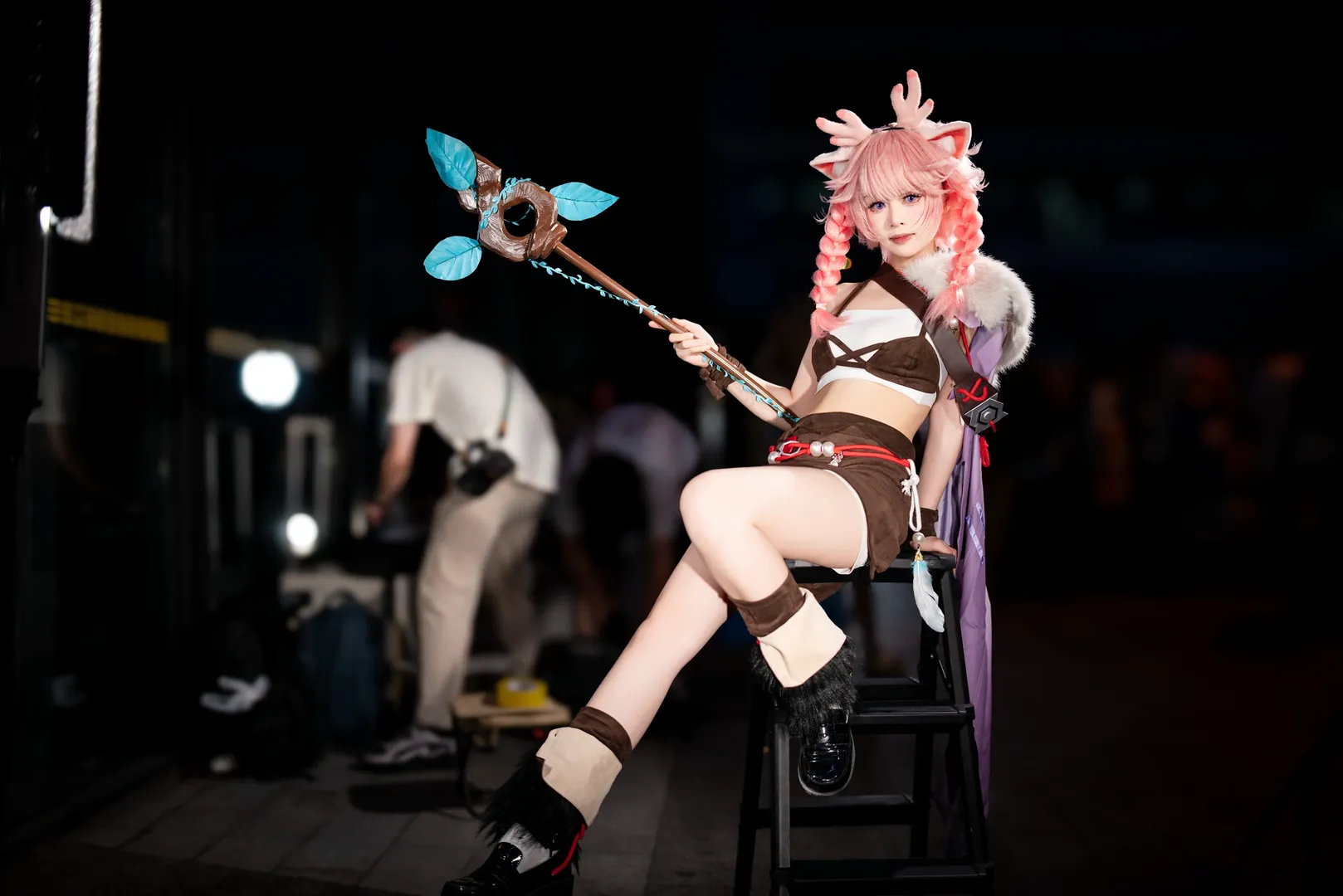 【瑤cos】王者榮耀裡的靈動小鹿少女 - 第 4 張