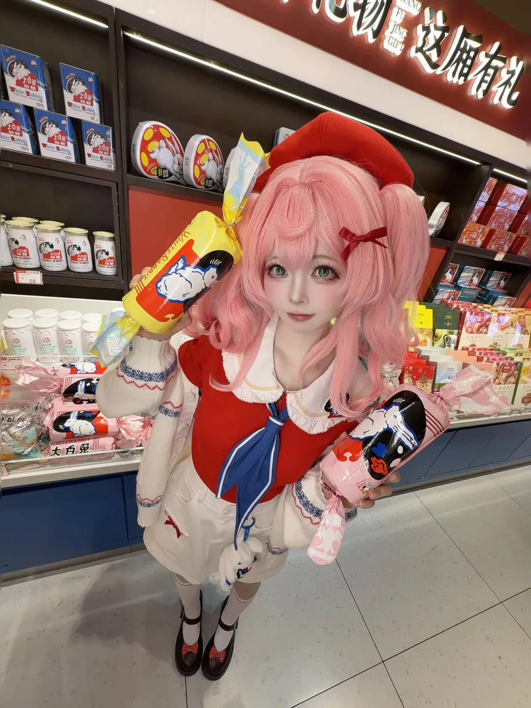 【風堇cos】崩壞星穹鐵道大白兔聯動，在超市拍出甜度滿分的效果 - 第 2 張