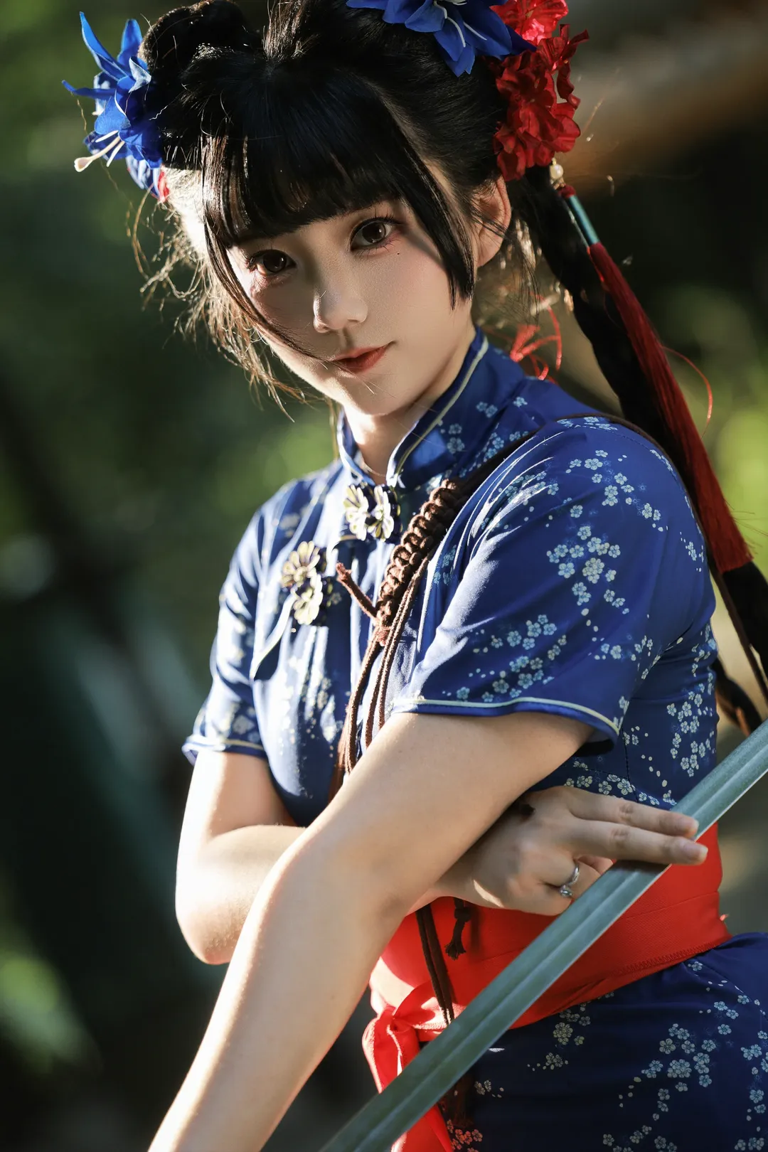 中华娘汉服妆造，在园林里做一回江湖少女 - 第 2 张
