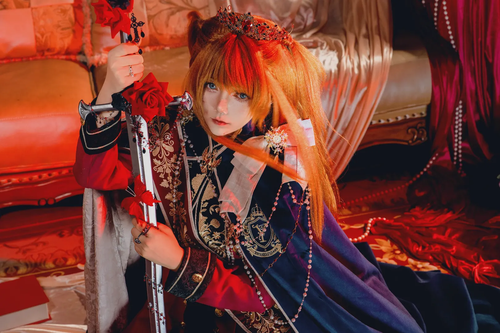 【明日香cos】EVA少女暴君的华丽与自由 - 第 3 张