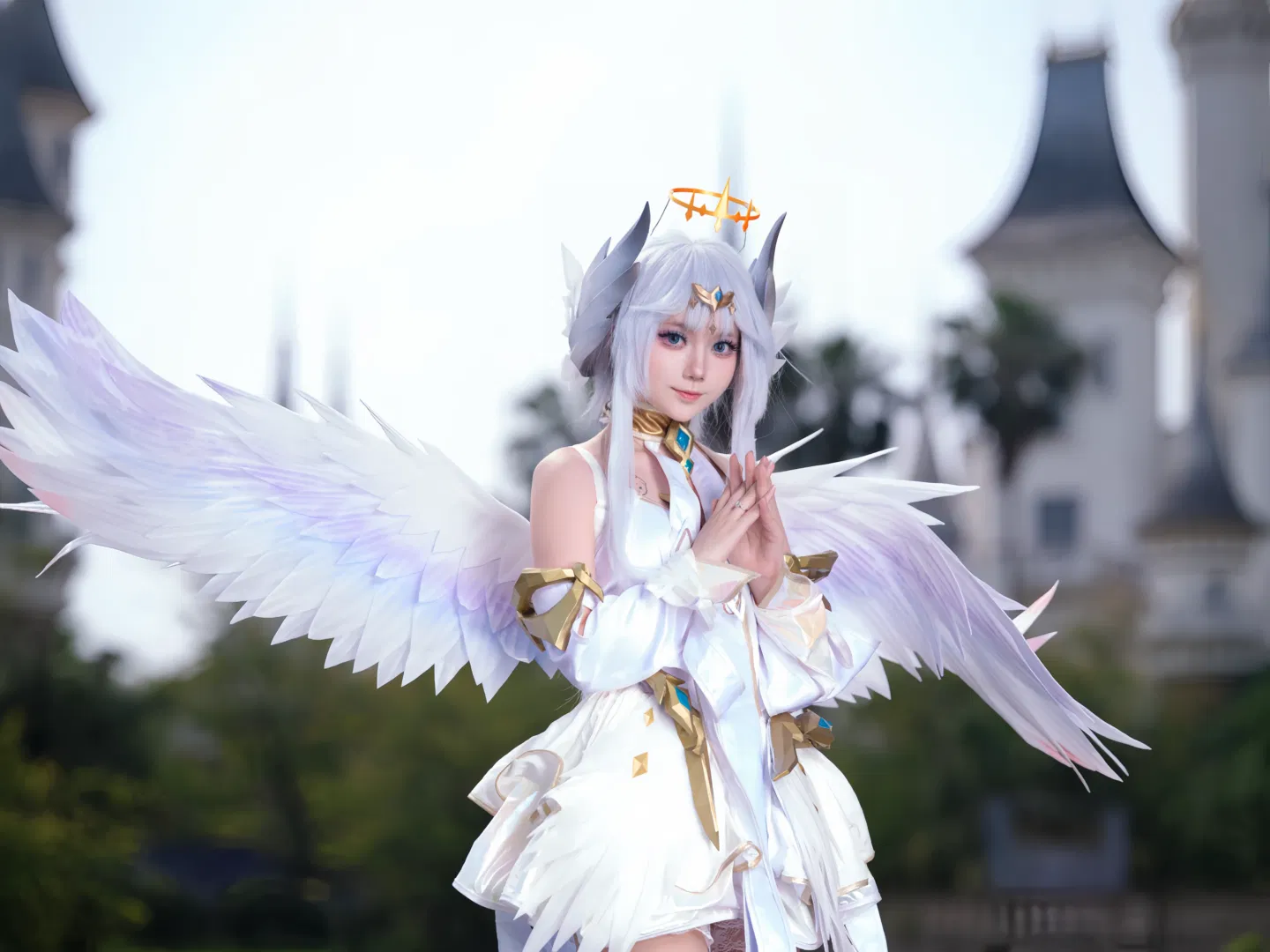 【天使cos】守望先锋神话皮的重工质感还原 - 第 3 张