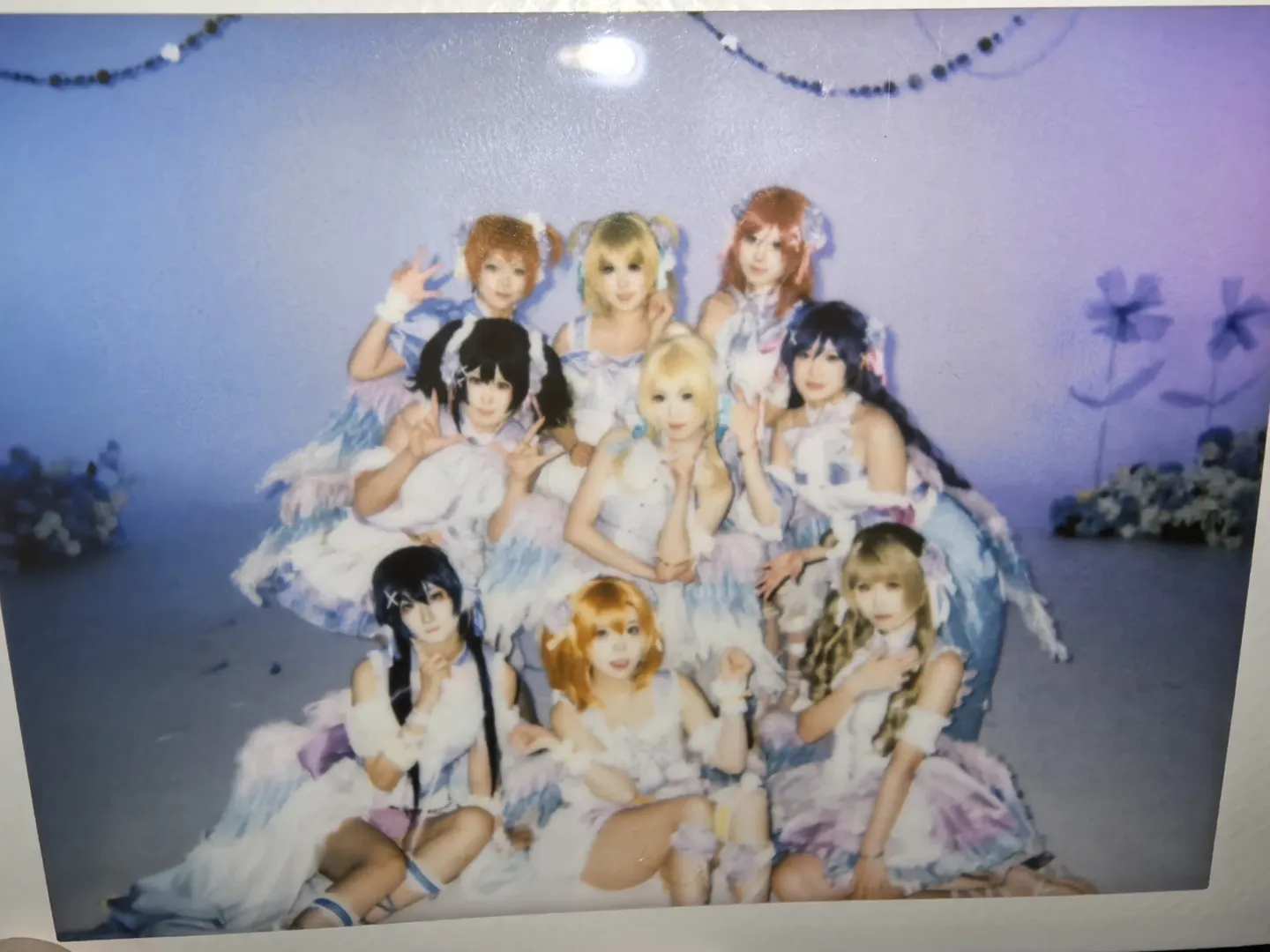 【绚濑绘里cos】LoveLive!白色情人节觉醒九人拍立得分享 - 第 1 张