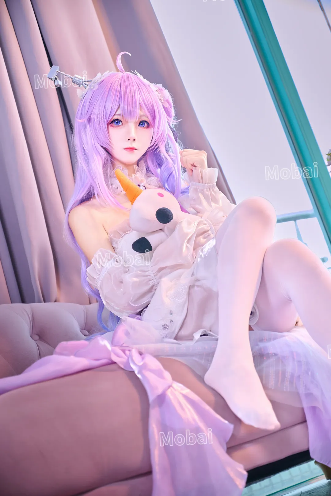 【独角兽cos】碧蓝航线独角兽改，今天也在努力帮哥哥的忙 - 第 3 张