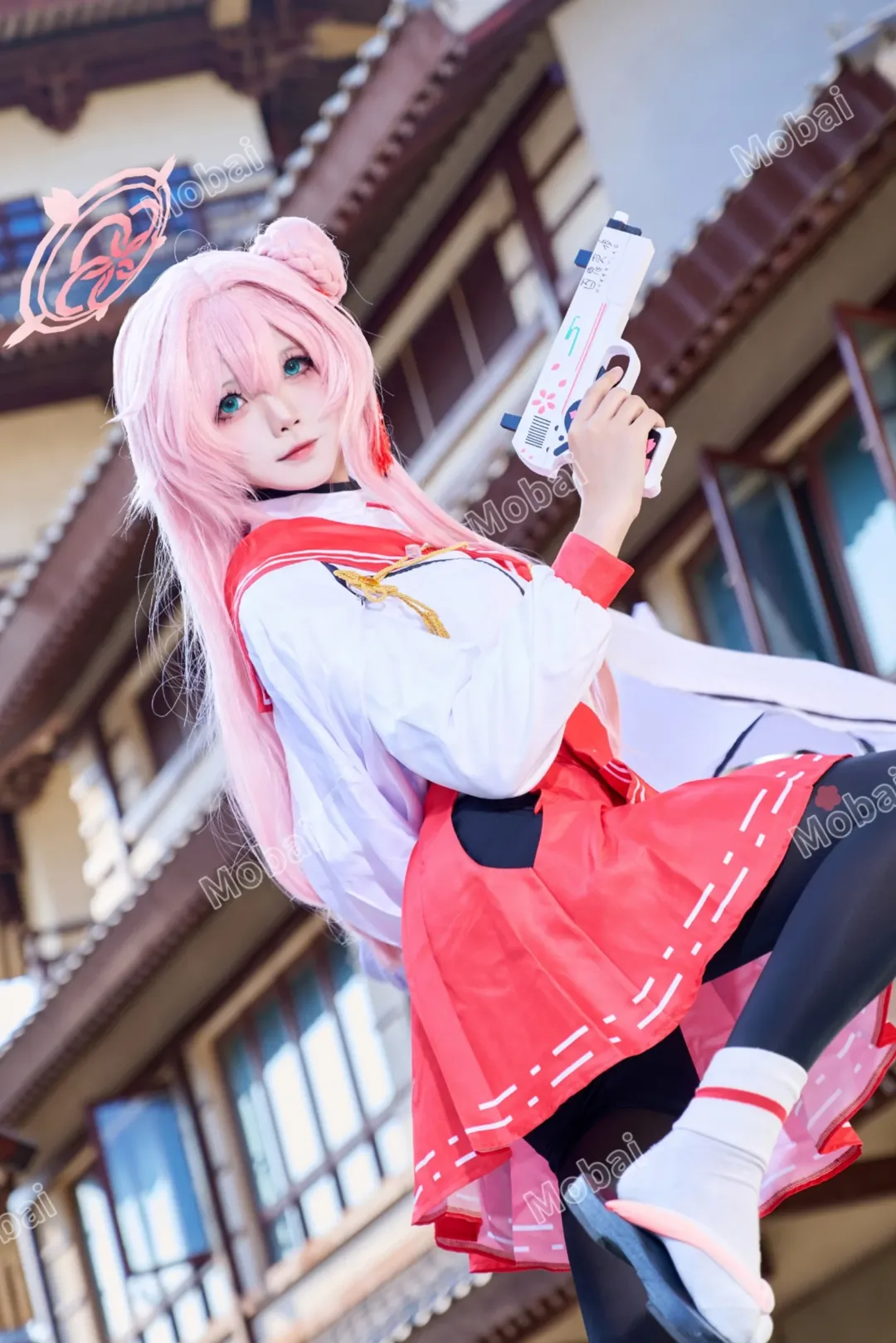 【水羽ミモリコスプレ】ブルーアーカイブ 百鬼夜行の修行日常 - 1 枚目