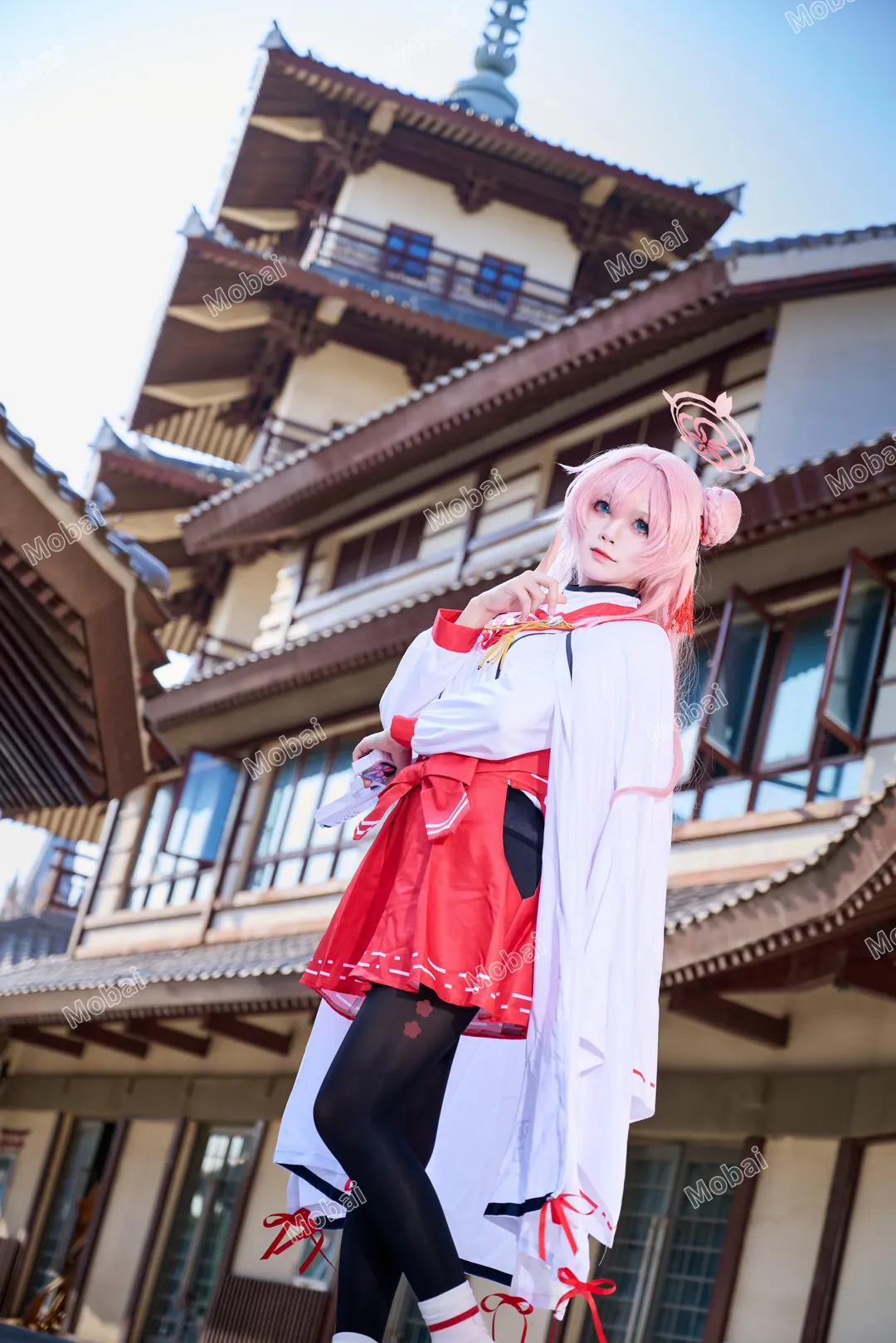 【水羽ミモリコスプレ】ブルーアーカイブ 百鬼夜行の修行日常 - 4 枚目