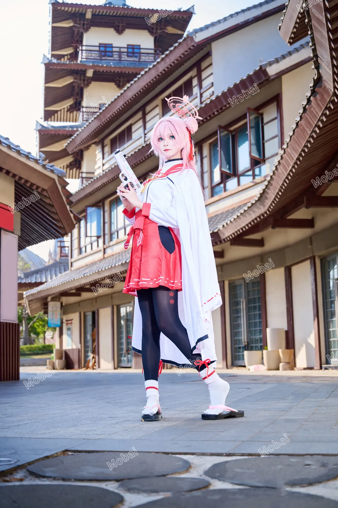 【水羽ミモリコスプレ】ブルーアーカイブ 百鬼夜行の修行日常 - 5 枚目