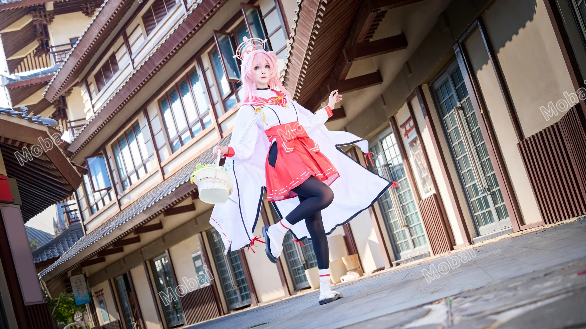 【水羽ミモリコスプレ】ブルーアーカイブ 百鬼夜行の修行日常 - 8 枚目