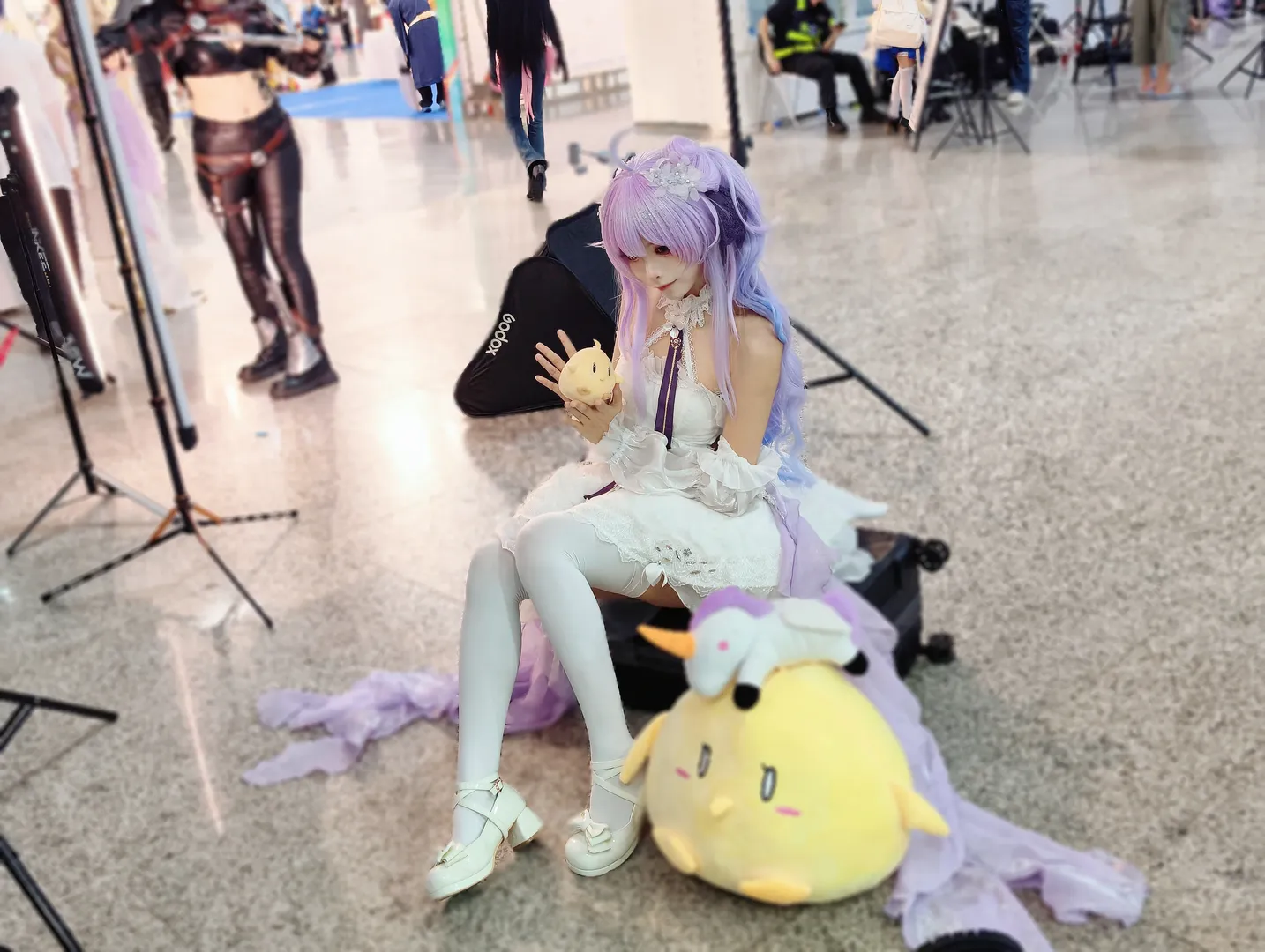 【独角兽cos】带着大黄鸡和明信片去海口漫展被集邮啦 - 第 2 张