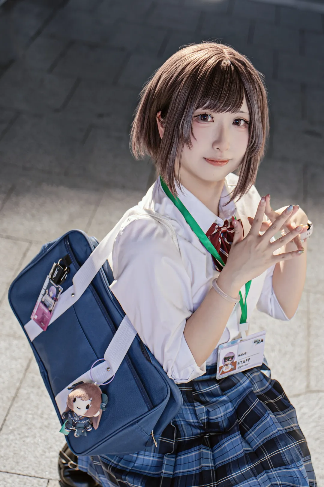 【东云绘名cos】夏服ena的烈日外景记录 - 第 1 张