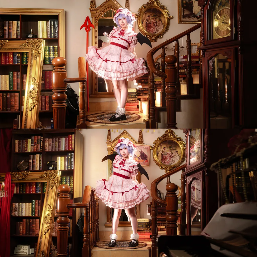 蕾米莉亚斯卡雷特cos 东方Project红魔馆的吸血鬼领主 - 第 3 张