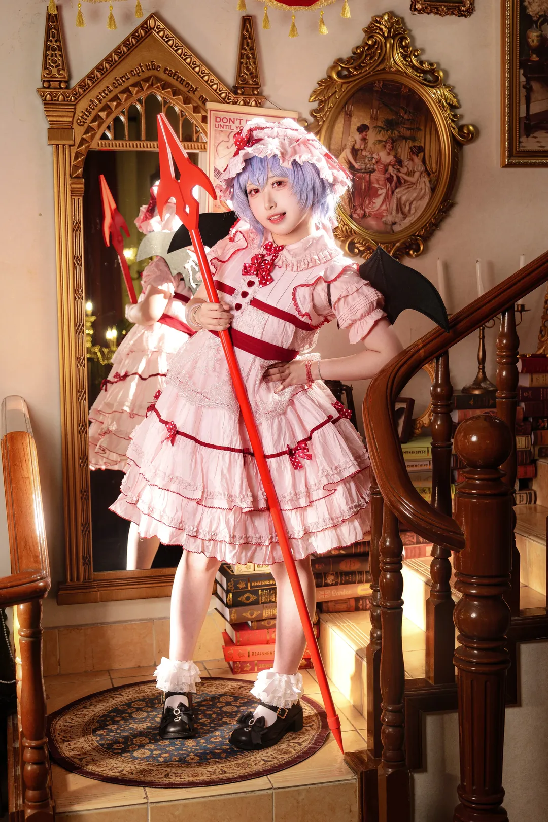 蕾米莉亚斯卡雷特cos 东方Project红魔馆的吸血鬼领主 - 第 5 张