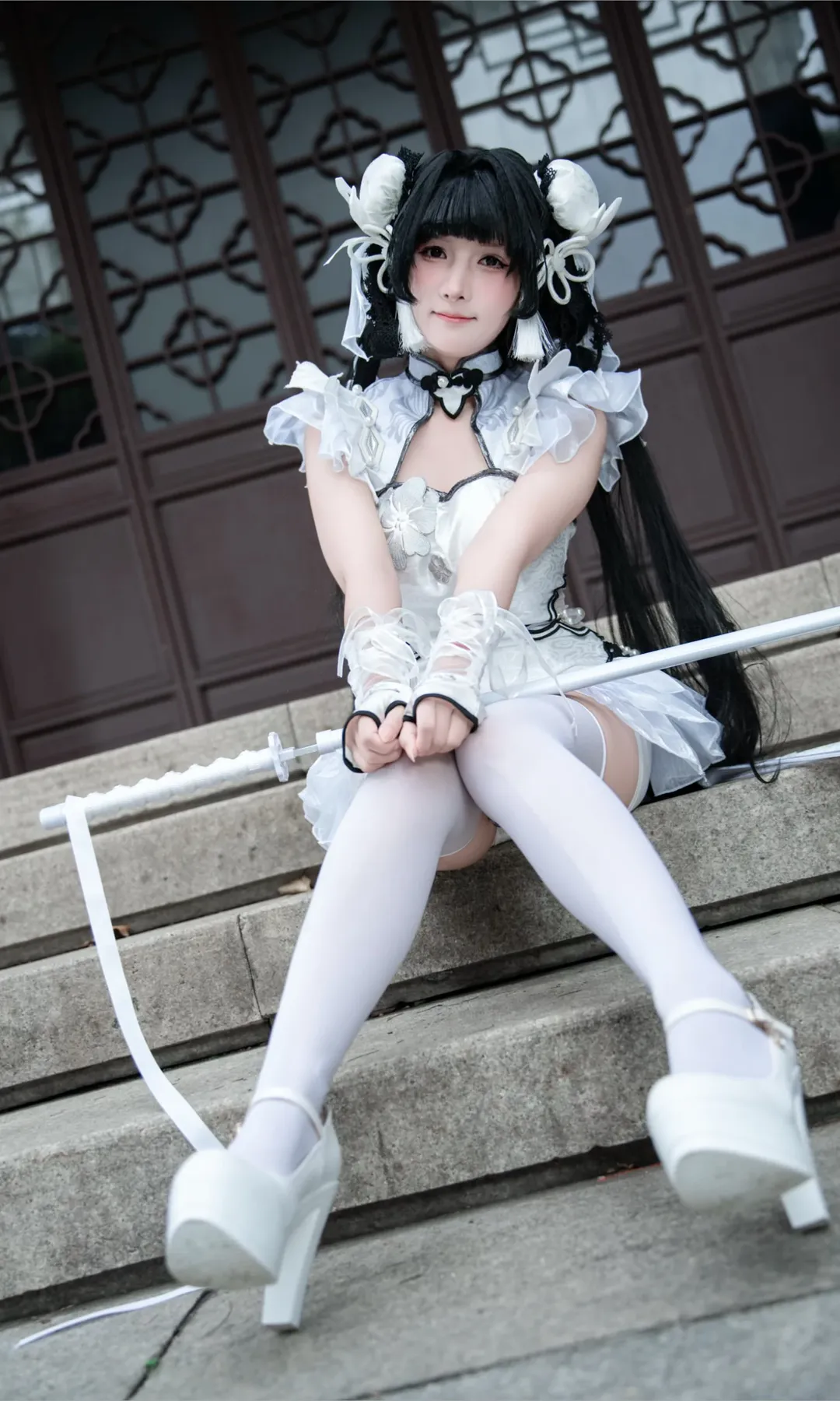 【殷紫萍cos】永劫無間玉髓冰心，園林隨拍