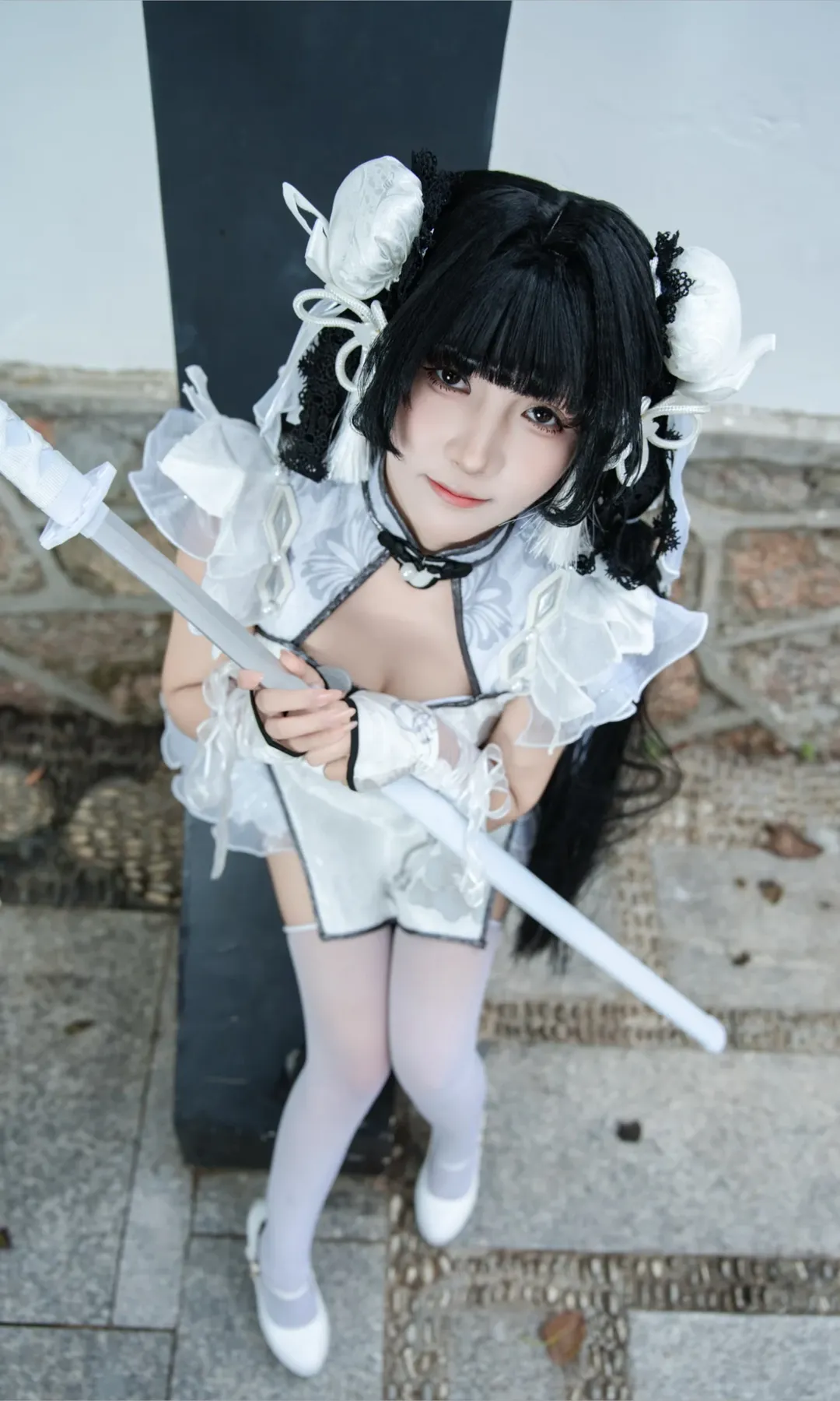 【殷紫萍cos】永劫无间玉髓冰心，园林随拍 - 第 7 张