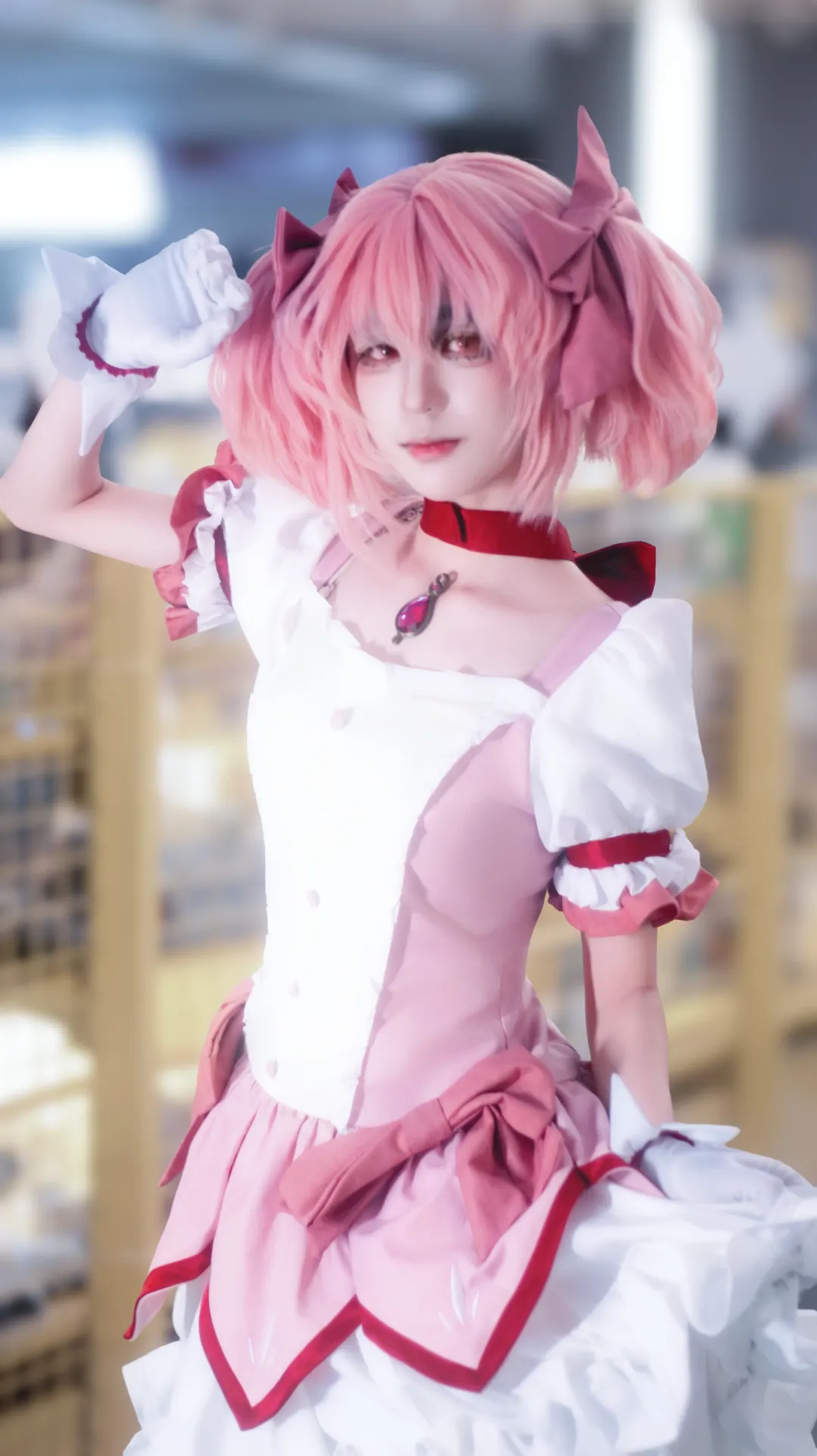 【鹿目圆cos】魔法少女小圆的粉色圆环之理 - 第 4 张