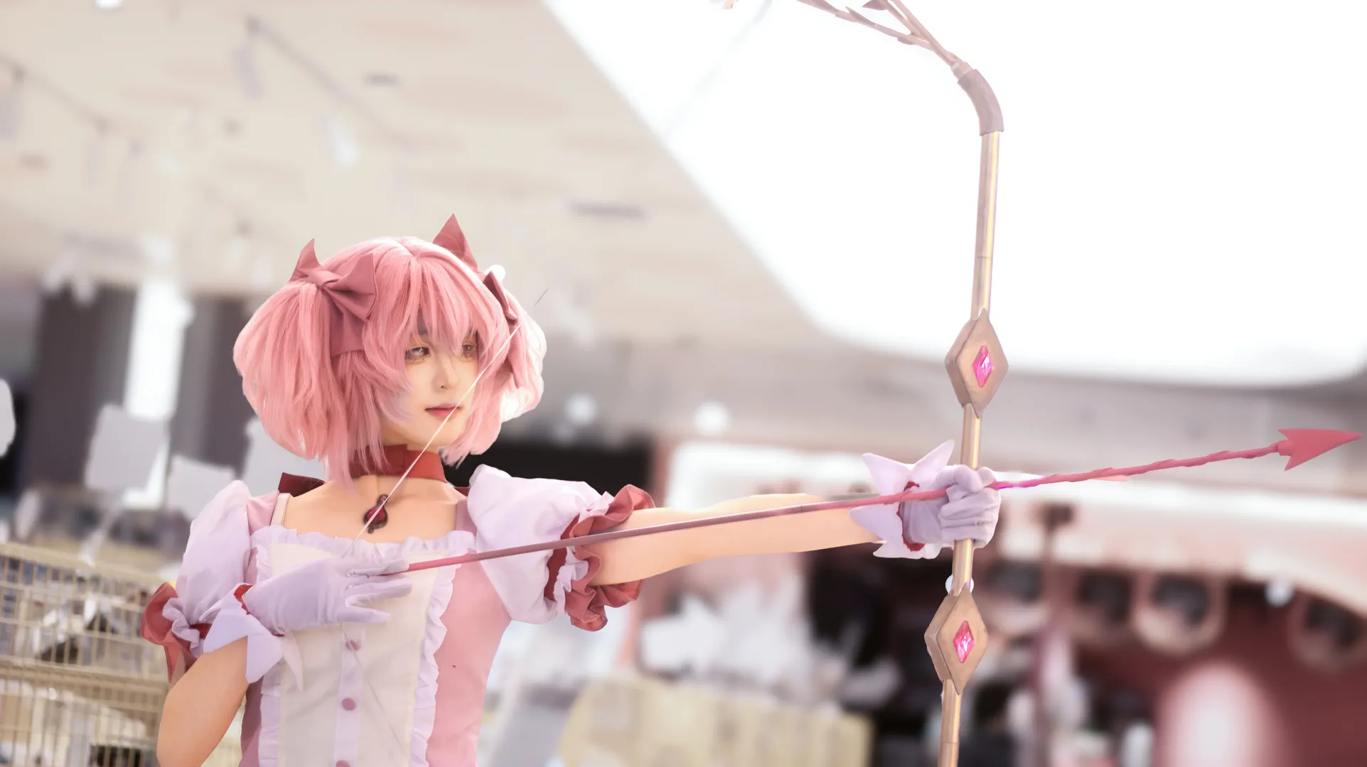 【鹿目圆cos】魔法少女小圆的粉色圆环之理 - 第 6 张