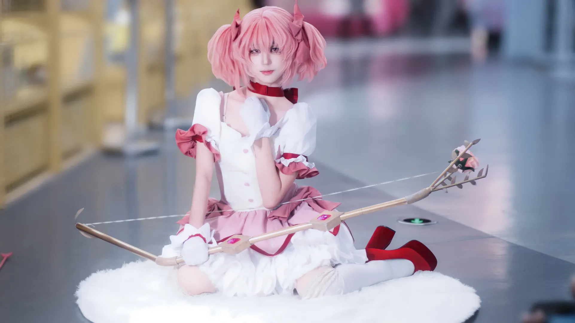 【鹿目圆cos】魔法少女小圆的粉色圆环之理 - 第 7 张