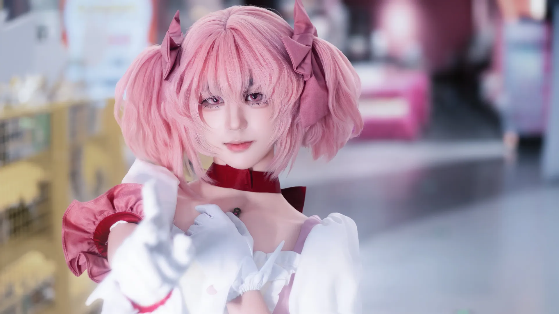【鹿目圆cos】魔法少女小圆的粉色圆环之理 - 第 8 张