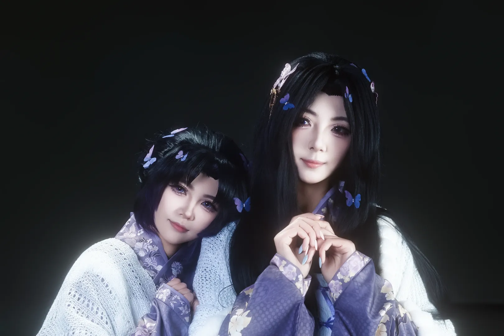 【蝴蝶香奈惠&蝴蝶忍cos】鬼灭之刃双生紫蝶的羁绊 - 第 5 张
