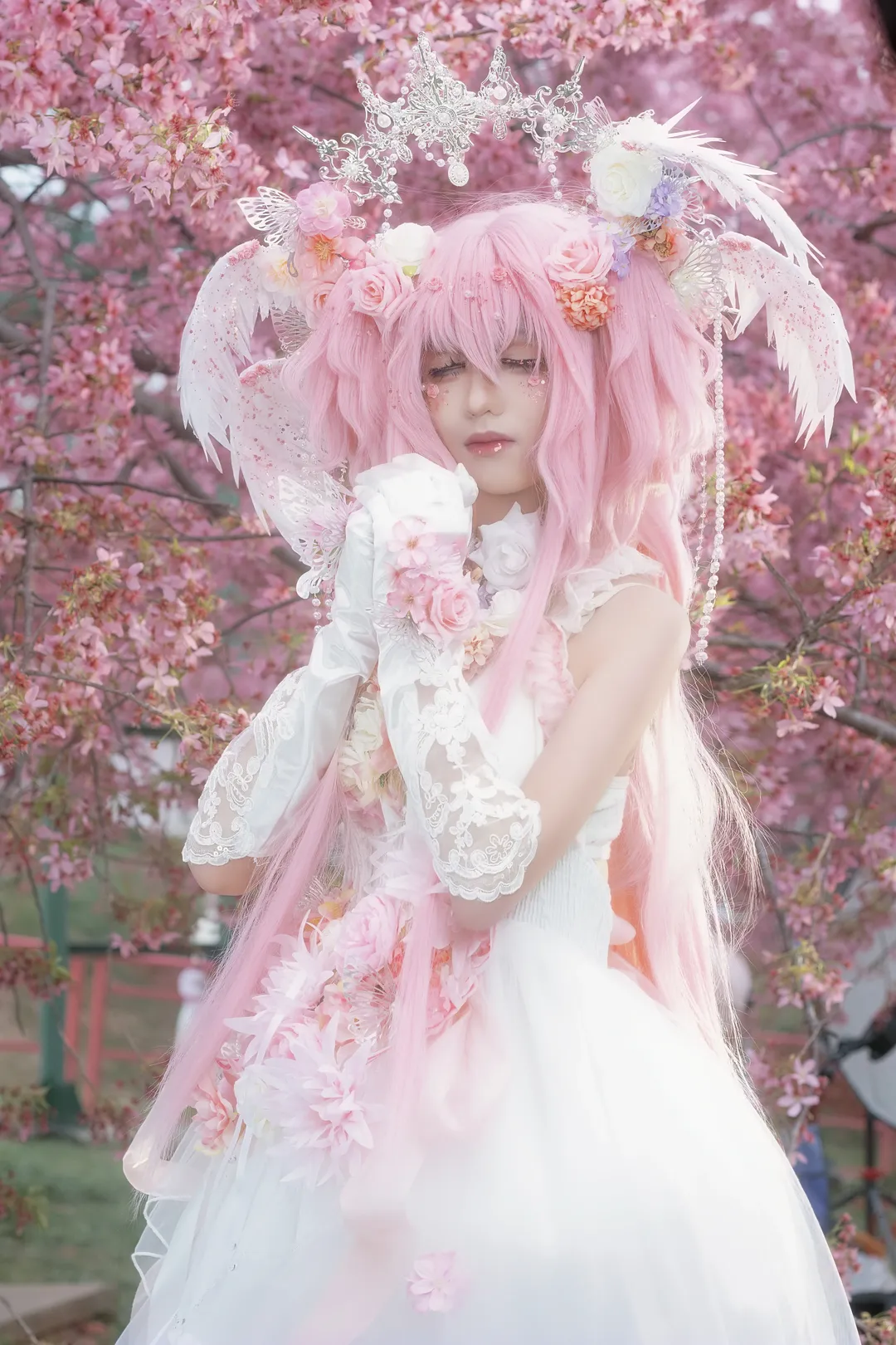 【鹿目圆cos】漫花庄园樱花林里的魔法少女私设 - 第 2 张