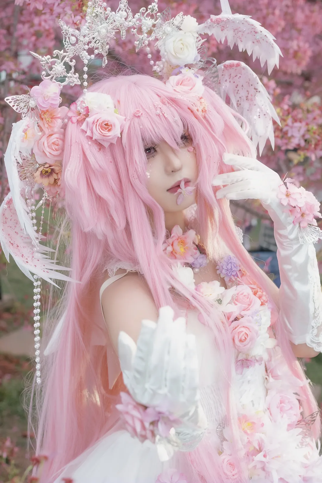 【鹿目圆cos】漫花庄园樱花林里的魔法少女私设 - 第 3 张