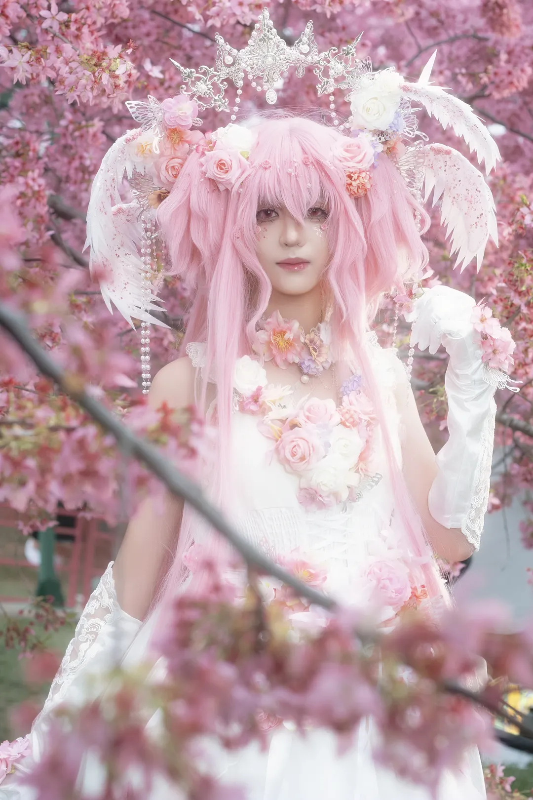【鹿目圆cos】漫花庄园樱花林里的魔法少女私设 - 第 4 张