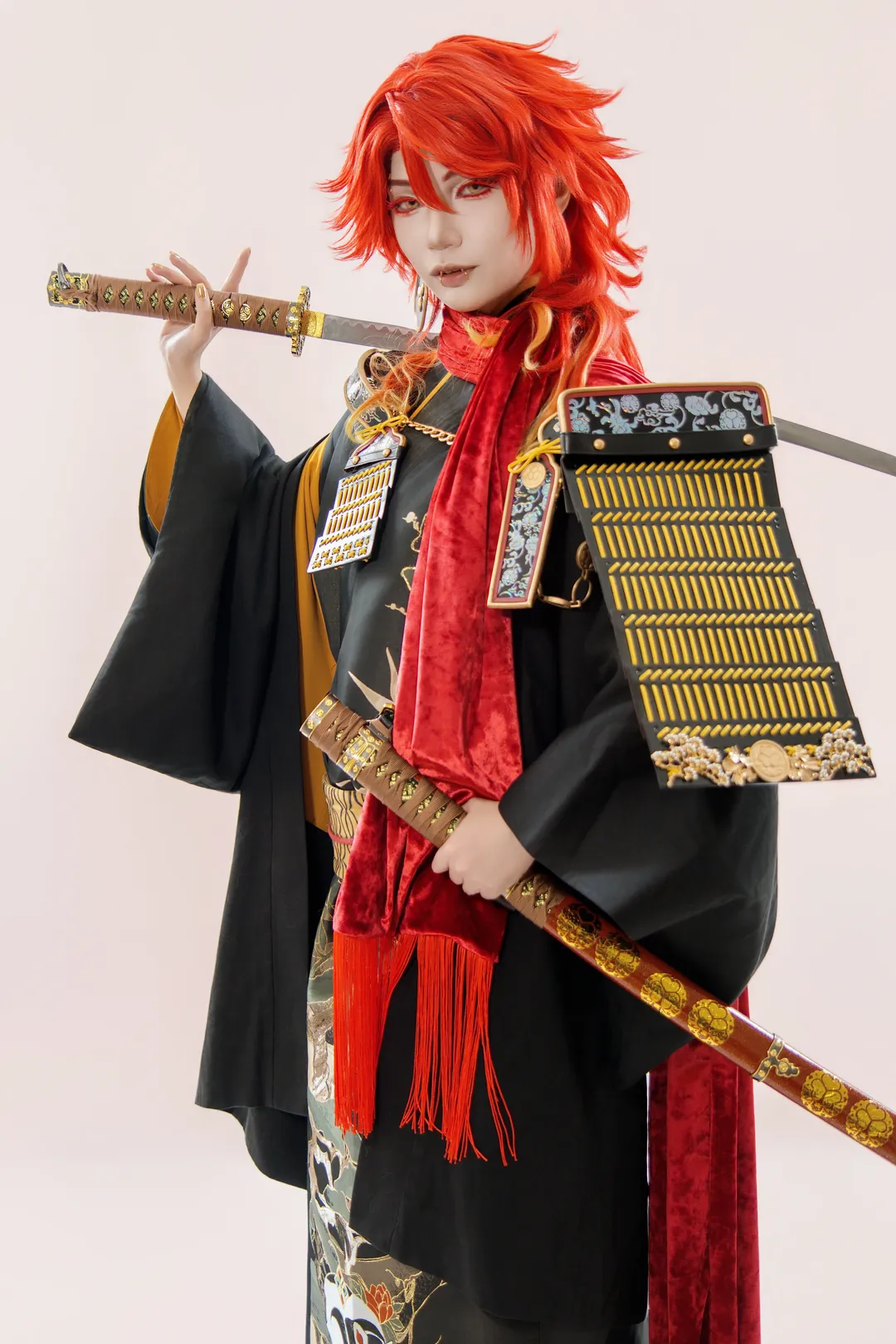 三郎国宗cos 刀剑乱舞 白棚正片拍摄记录 - 第 1 张