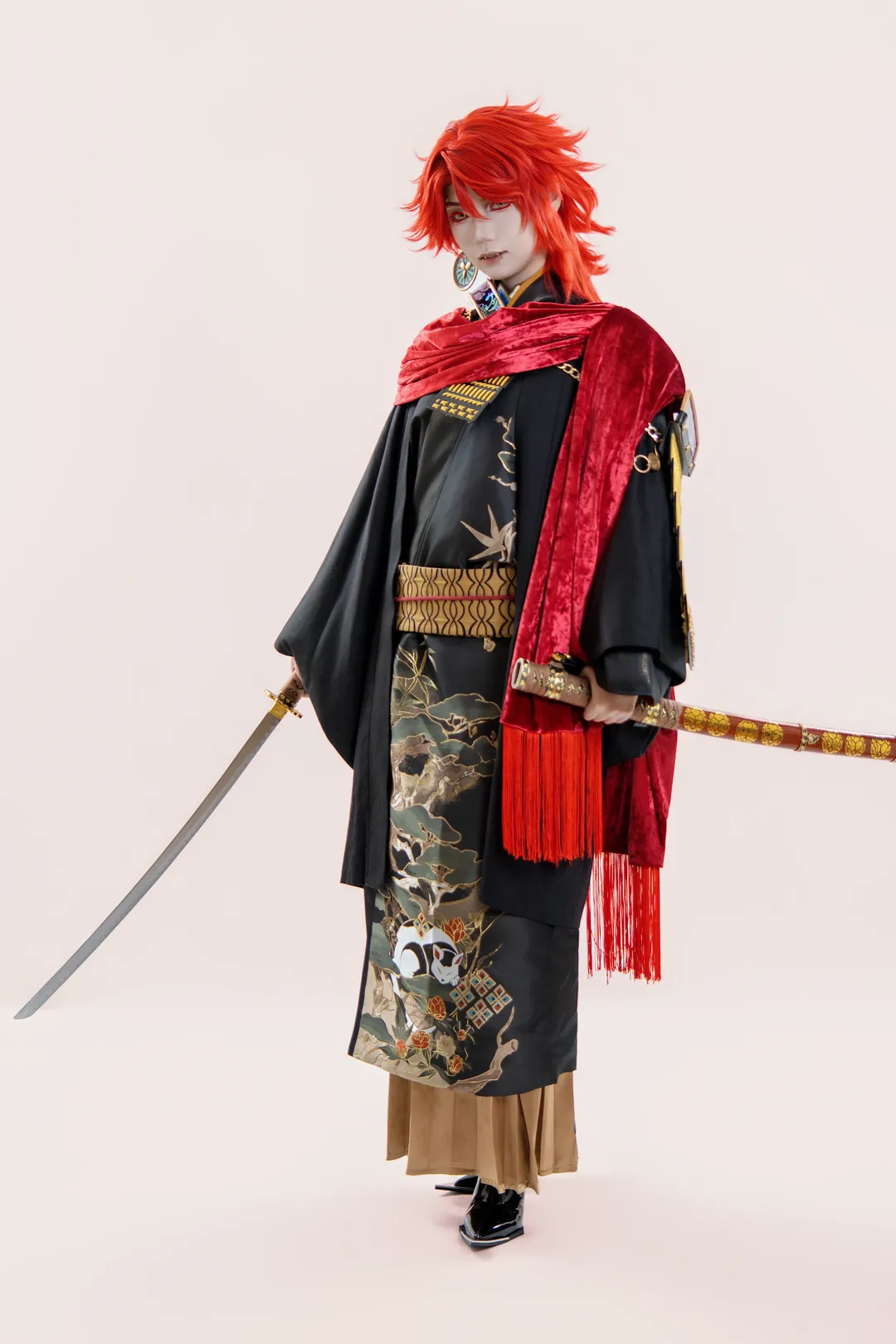 三郎国宗cos 刀剑乱舞 白棚正片拍摄记录 - 第 2 张