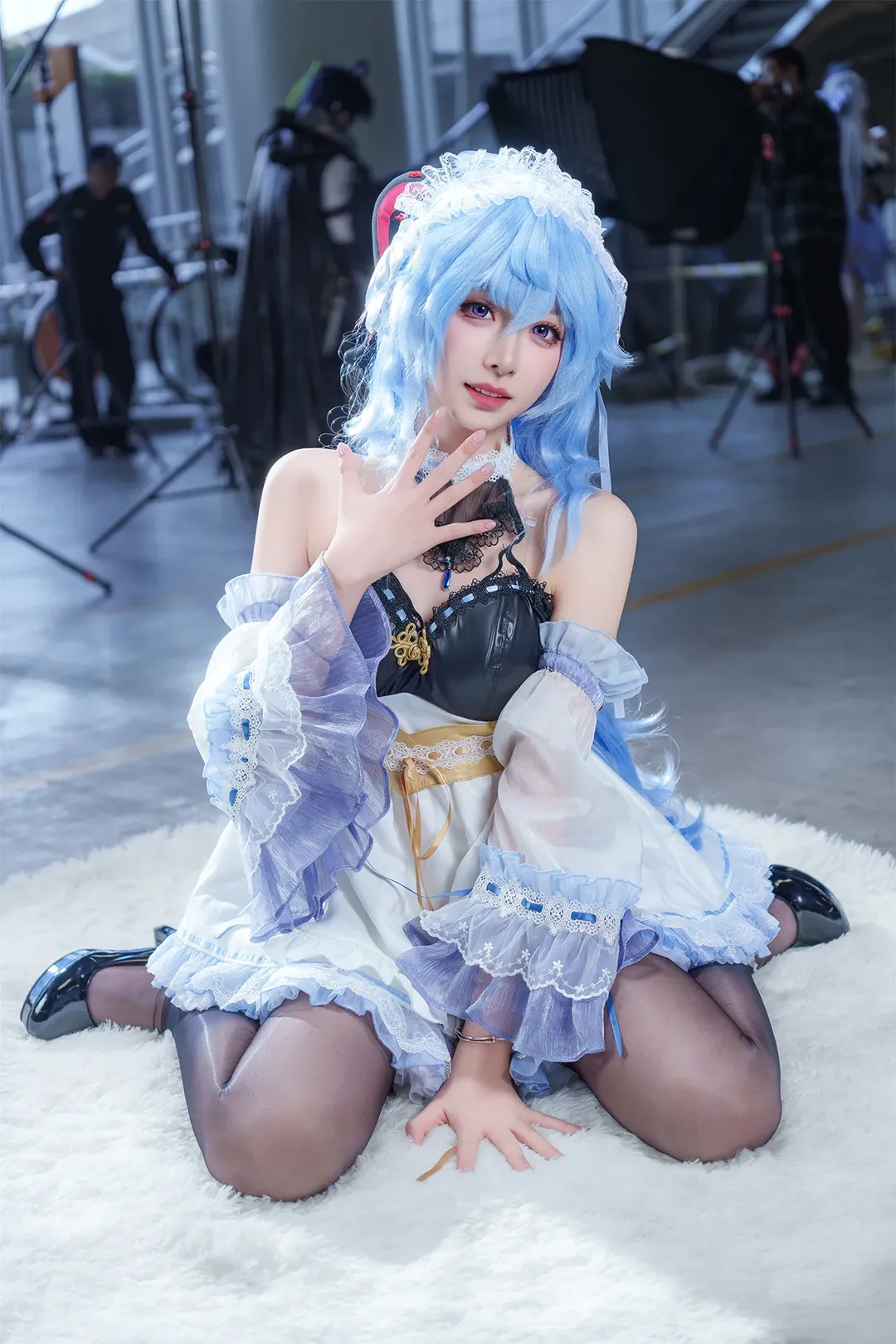 【甘雨cos】原神女仆装漫展场照随拍 - 第 1 张