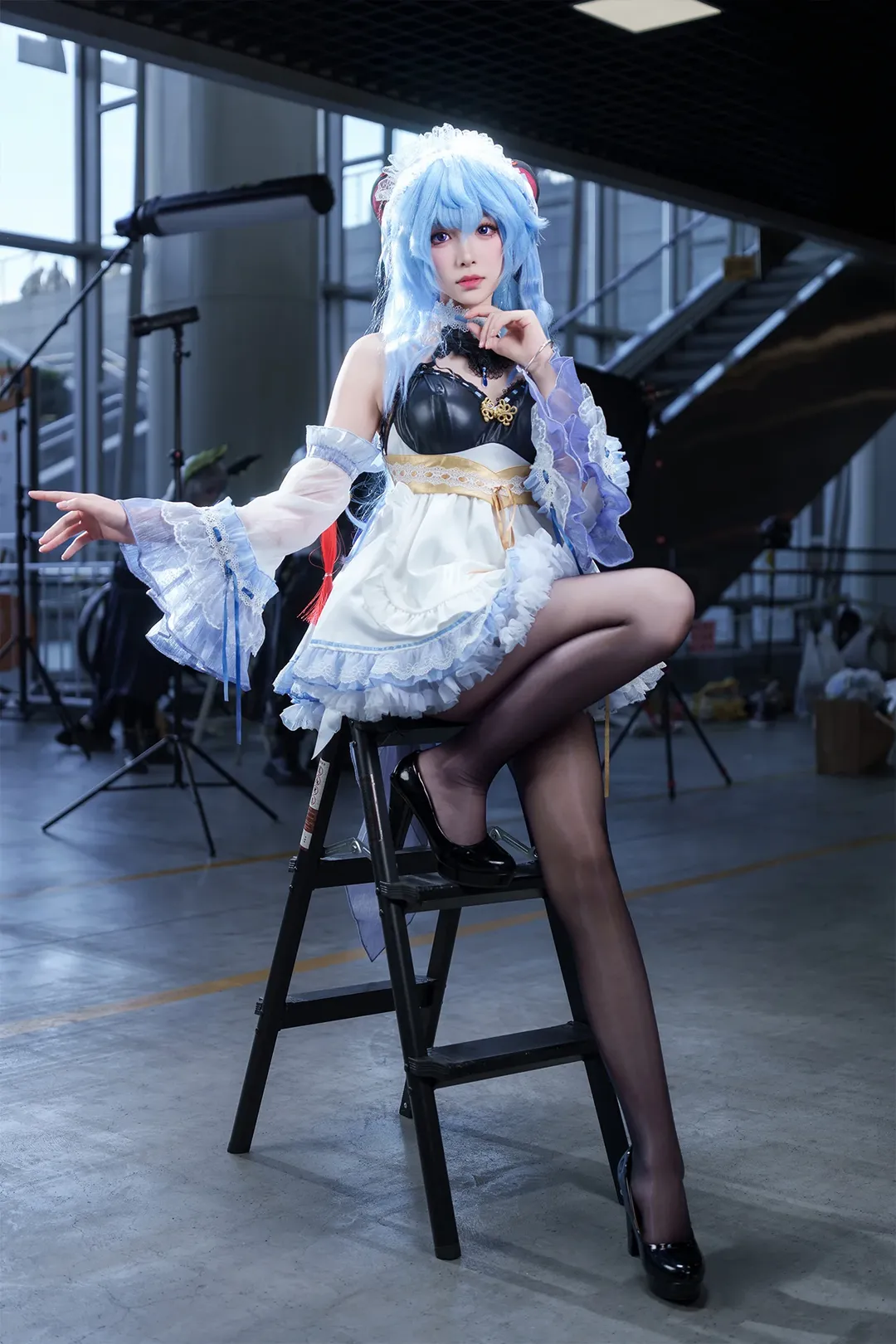 【甘雨cos】原神女仆装漫展场照随拍 - 第 4 张