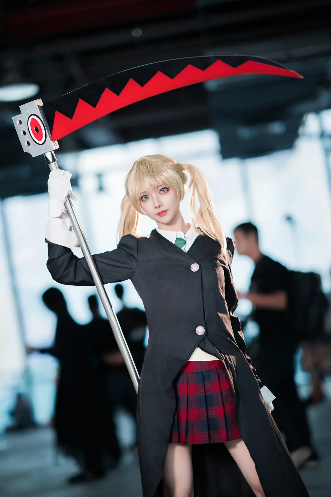 【瑪嘉cos】噬魂師廣州漫展返圖，手持巨型鐮刀颯爽登場 - 第 7 張
