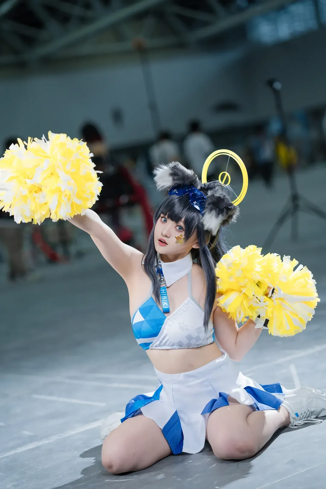 【猫冢响cos】BA猫冢响啦啦队漫展返图 - 第 3 张