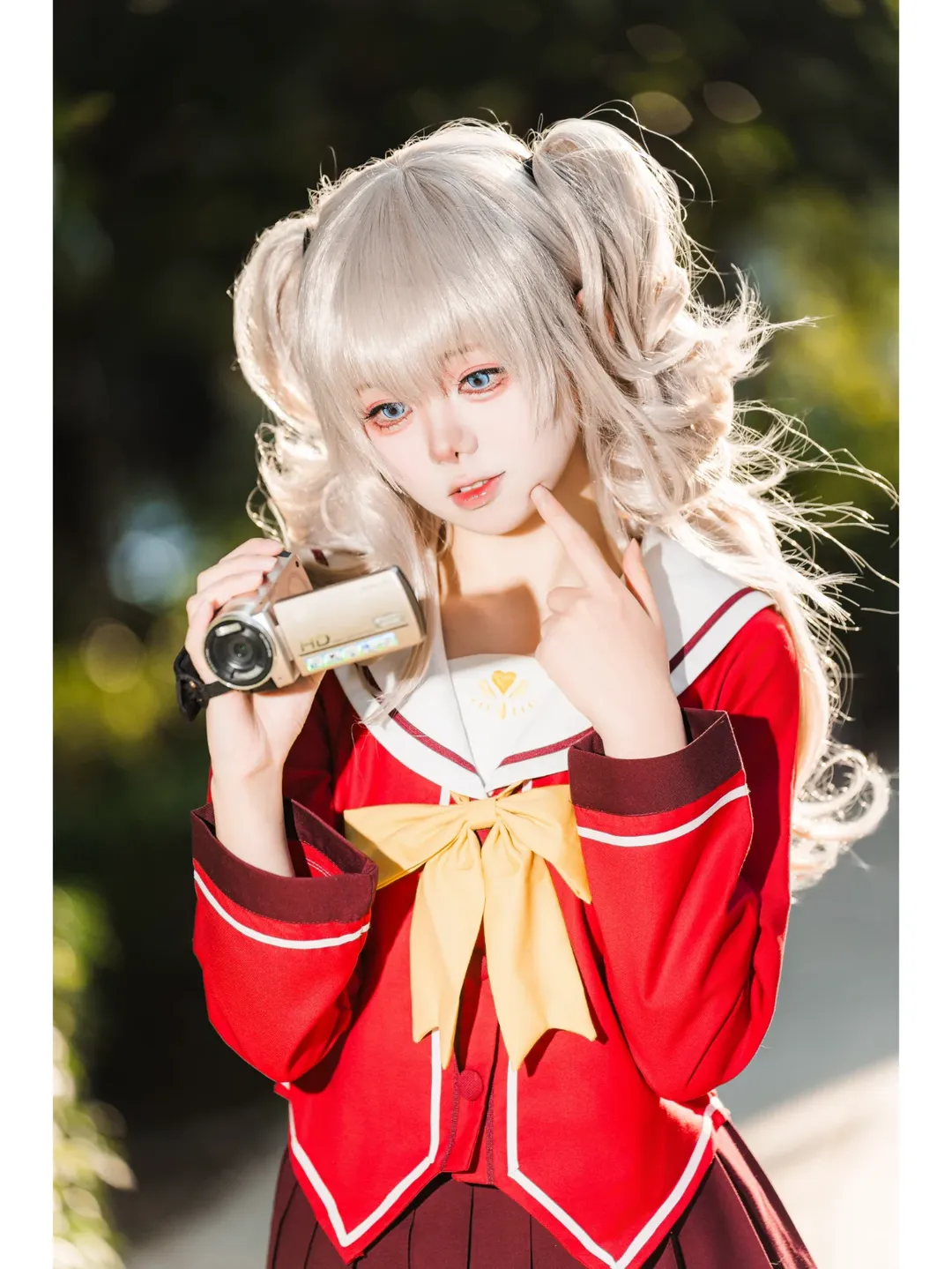【友利奈绪cos】夏洛特里的摄像机少女 - 第 1 张