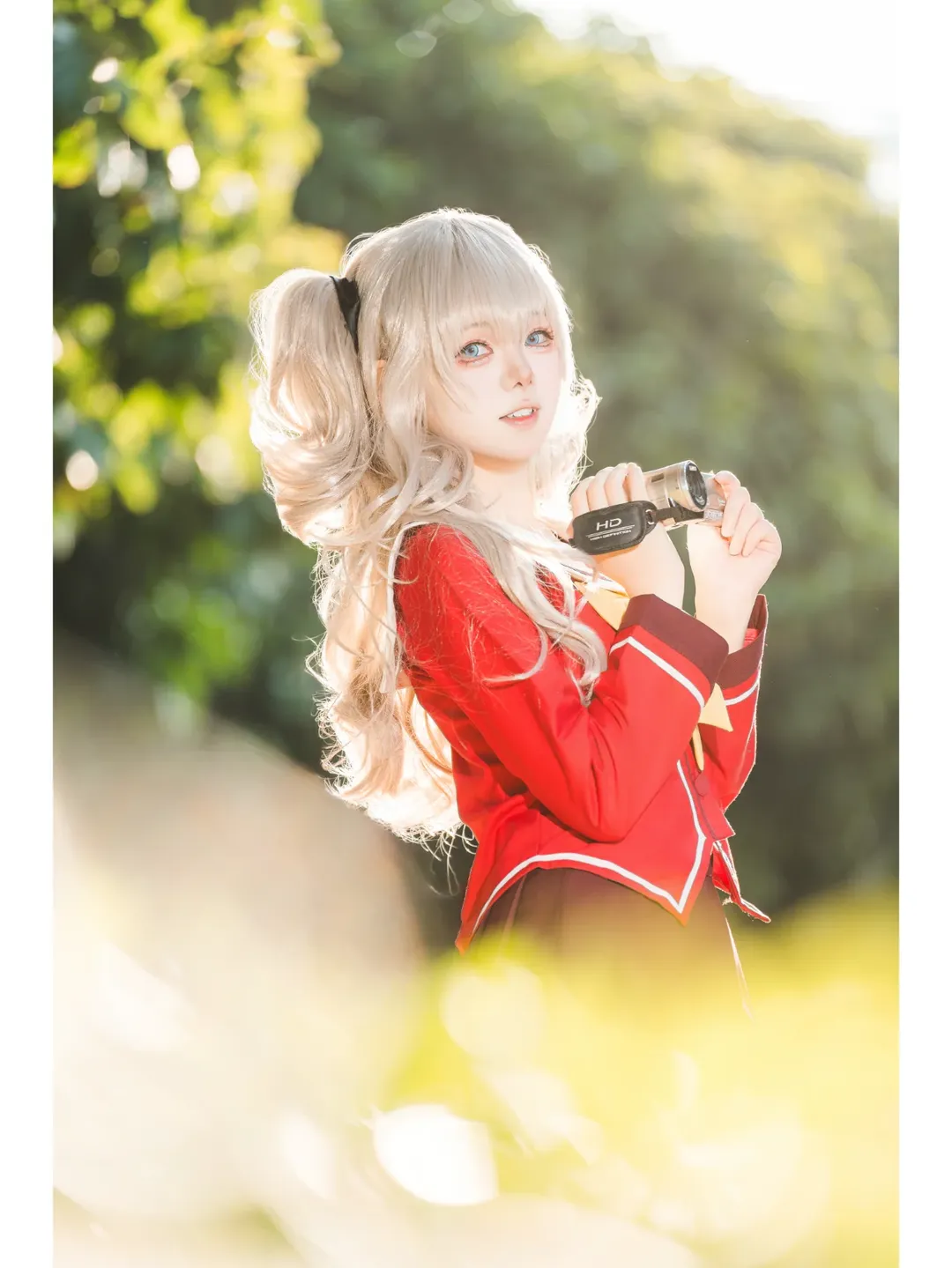 【友利奈绪cos】夏洛特里的摄像机少女 - 第 2 张