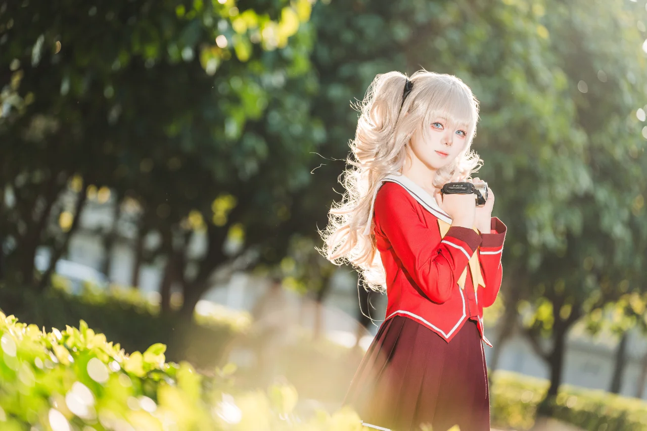 【友利奈绪cos】夏洛特里的摄像机少女 - 第 8 张